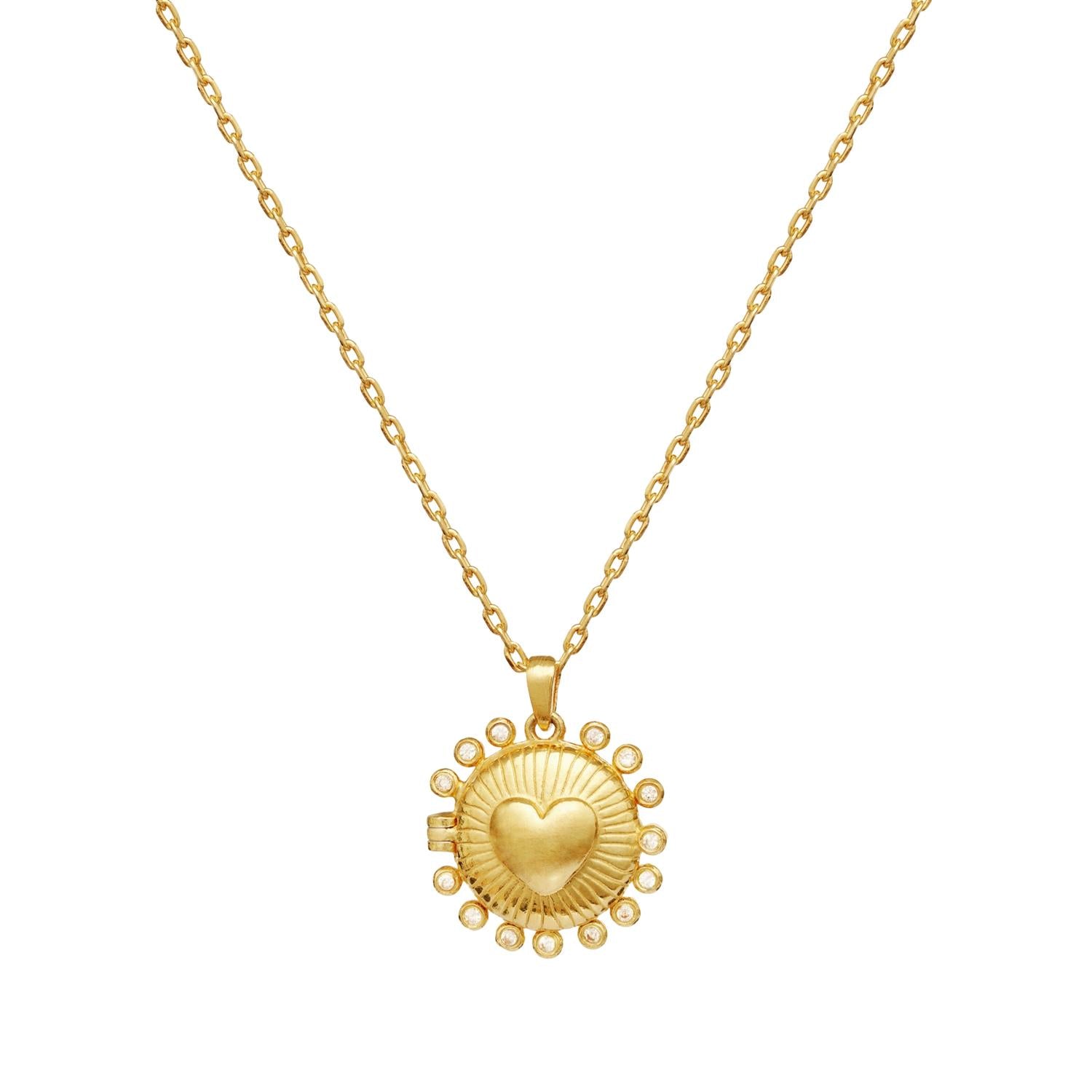 Maanesten Beloved Necklace Smykke Gull