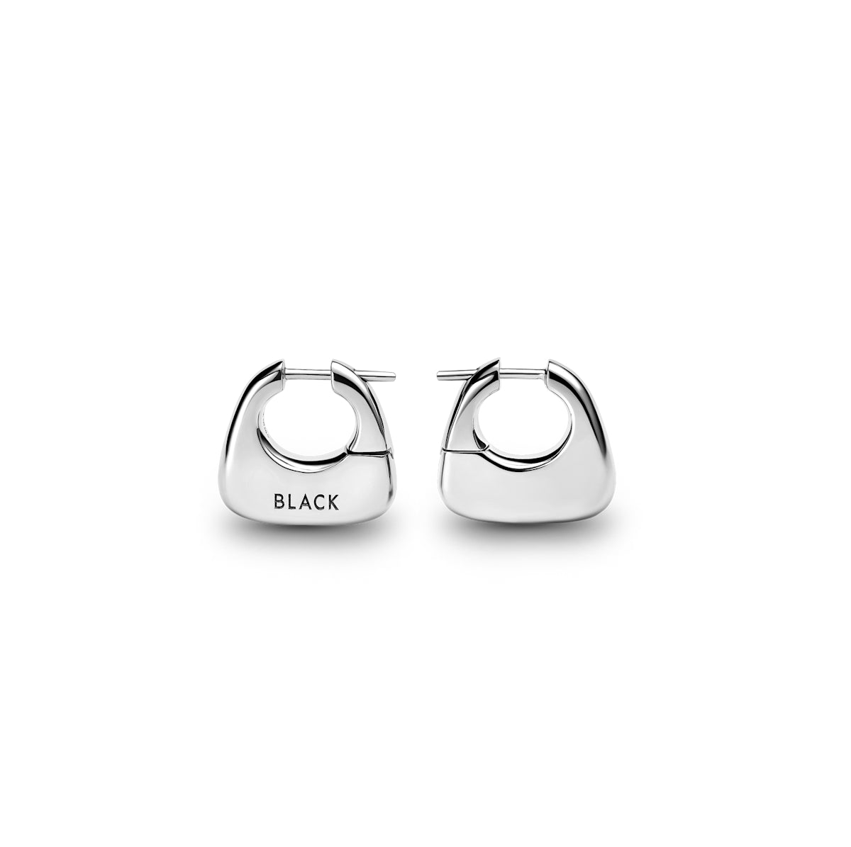 Maria Black Tote Earrings Small Pair Øredobber Sølv