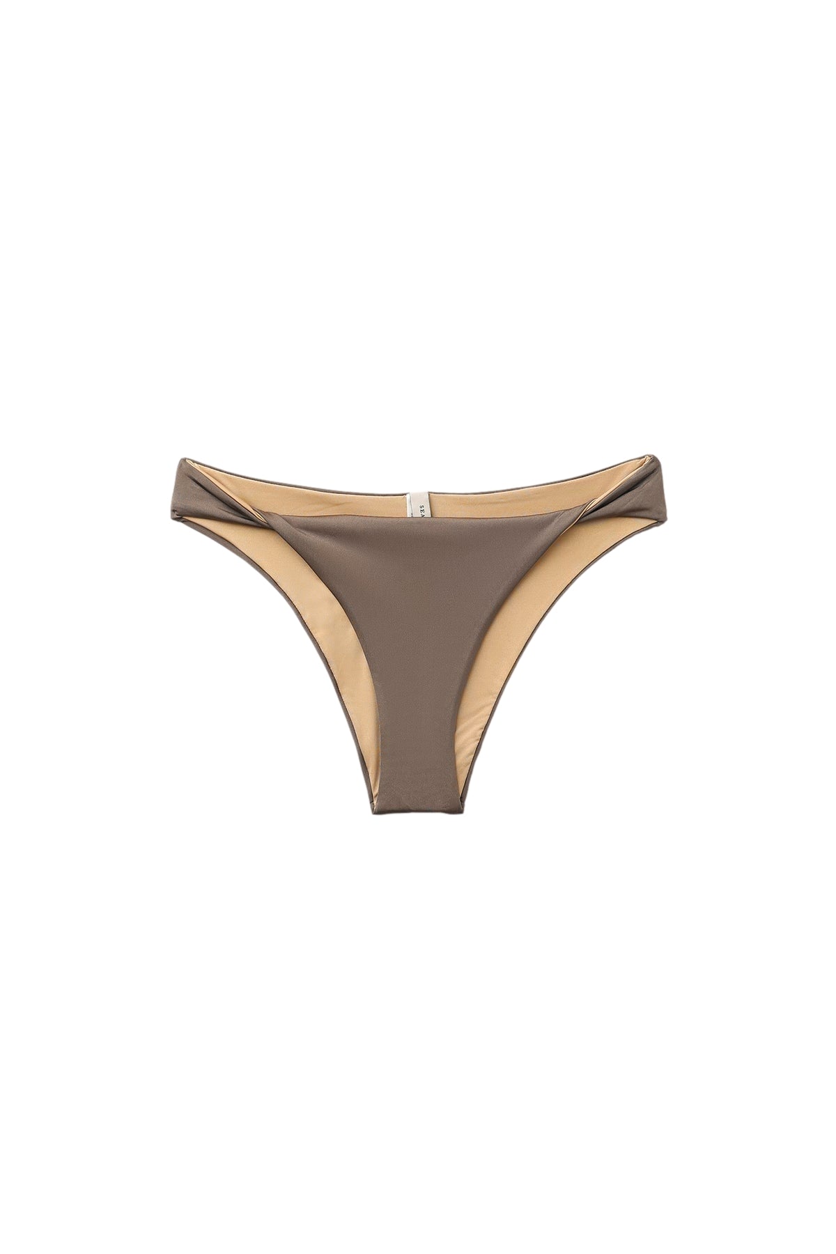 Seaquelle Twisted Bikini Bottom Badetøy Brun