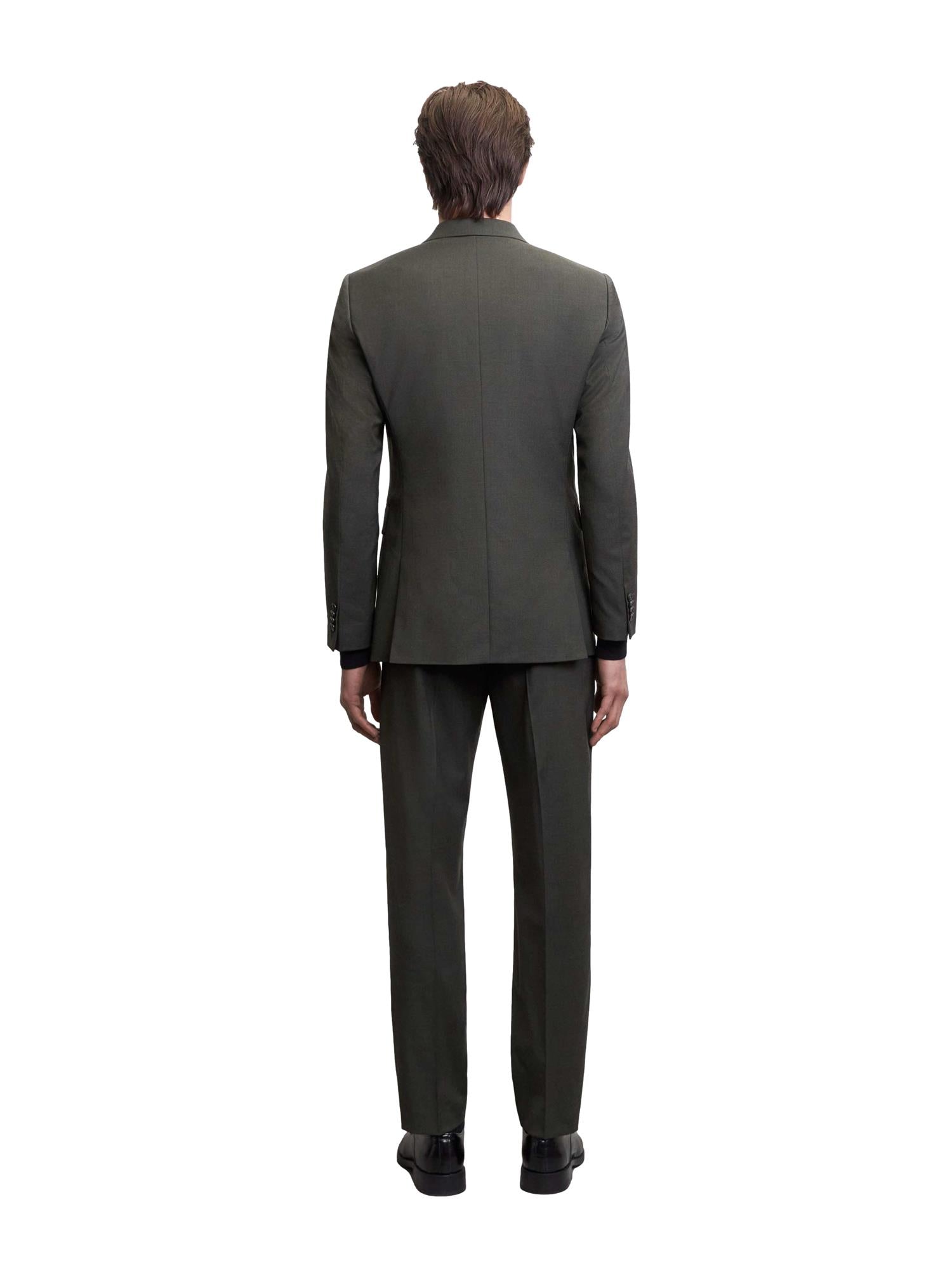 Tiger of Sweden Justins Travel Suit Blazer Dressjakke Mørkegrønn - modostore.no