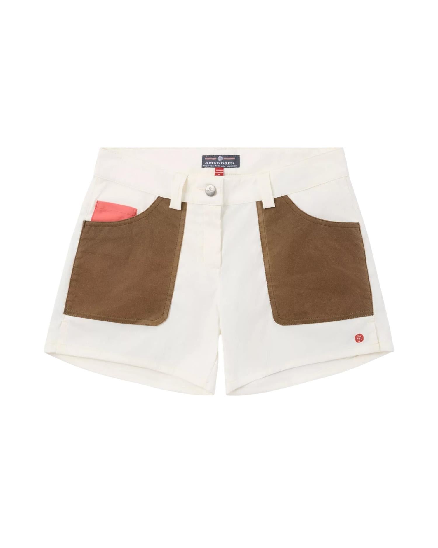 Amundsen 5Incher Field Shorts Womens Shorts Hvit - modostore.no