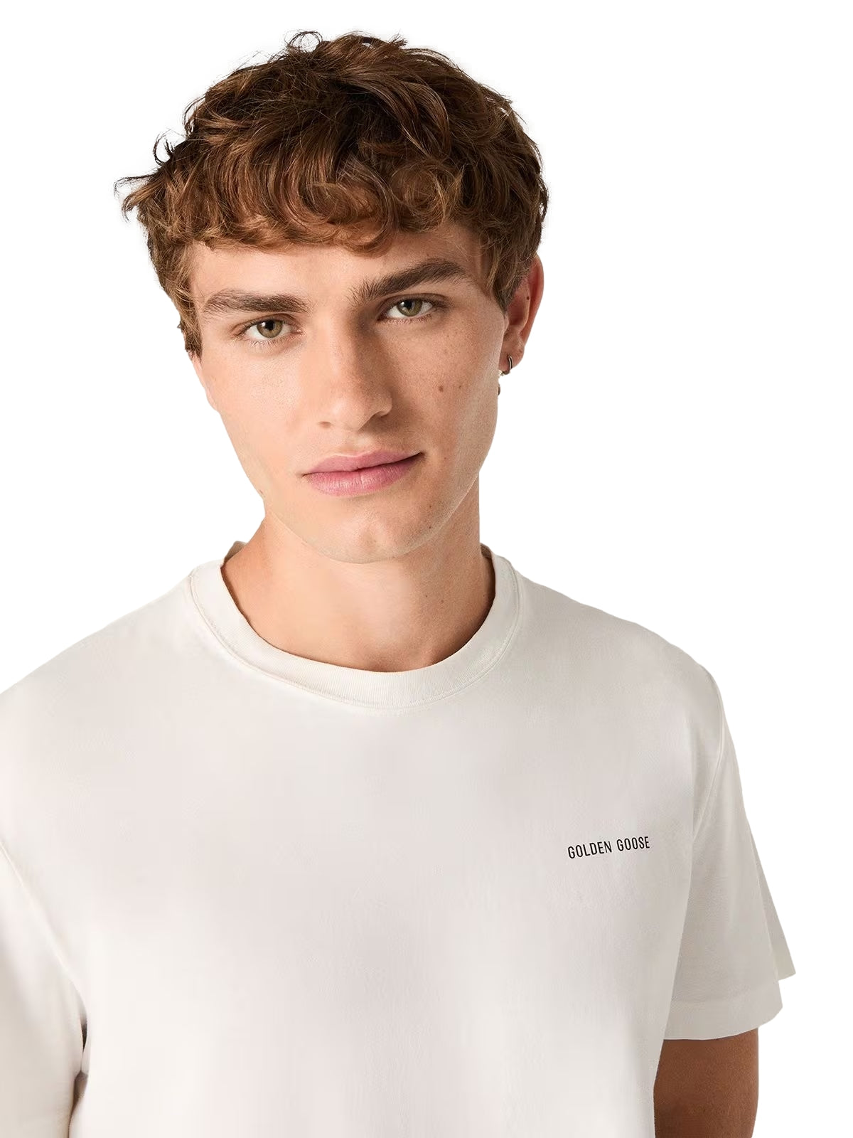 Golden Goose Journey M´s T-shirt Regular T-shirt Hvit