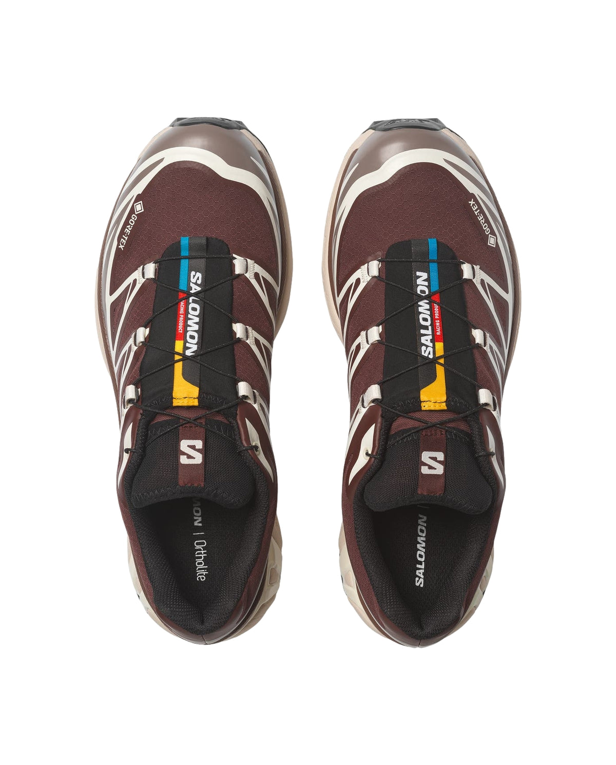 Salomon XT-6 GTX Bitter Chocolate/Iron/Vanilla Ice Sko Rødbrun