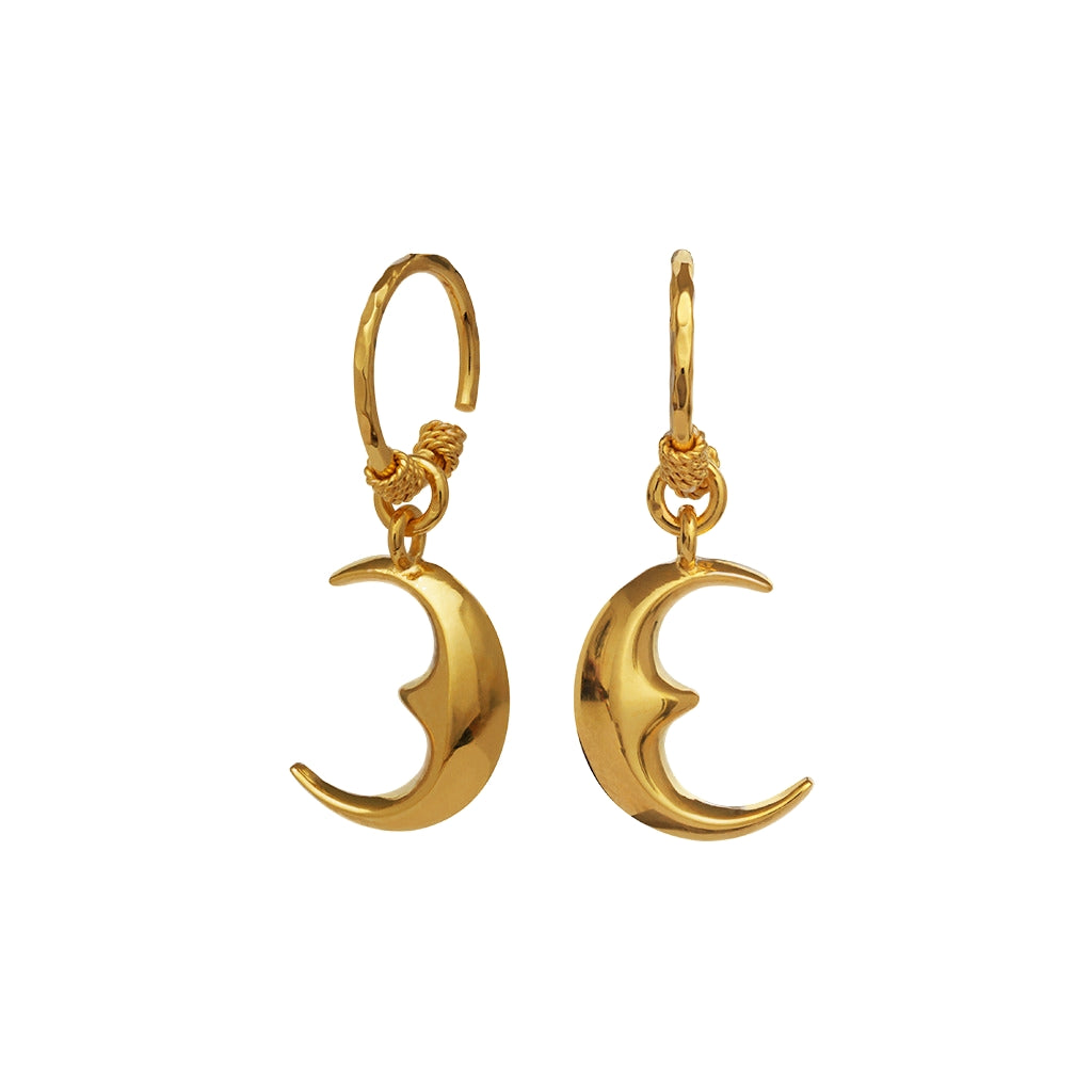 Maanesten Moonie Earring Øredobber Gull - modostore.no