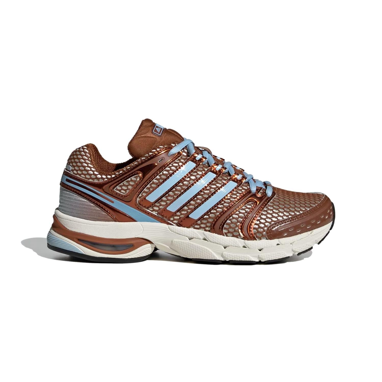 Adidas Adistar Control 5 SKO i brun, sportssko med komfortabel design og støttende såle, for trening og fritid