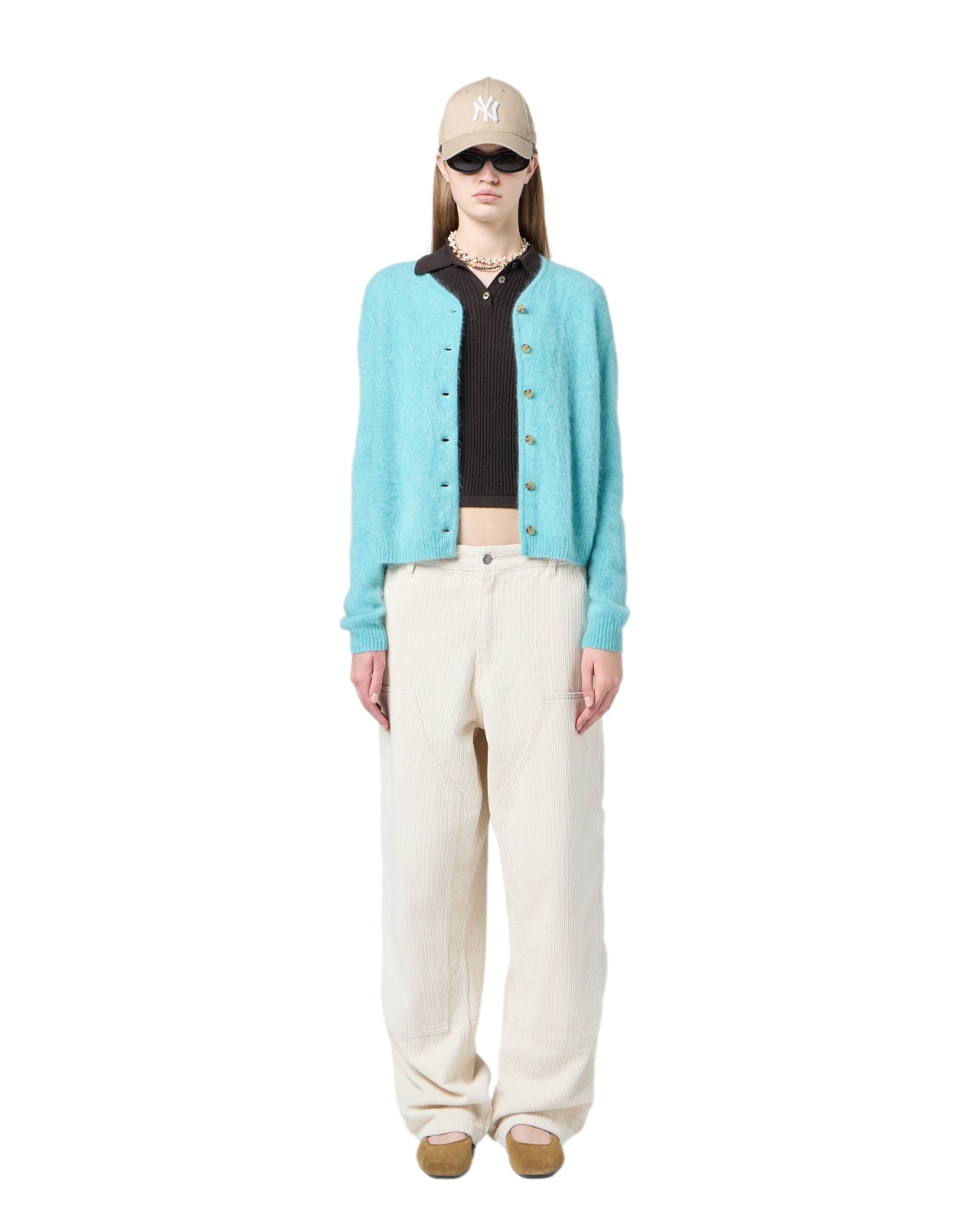 Guest In Residence Grizzly Cardigan Cardigan Turkis - modostore.no