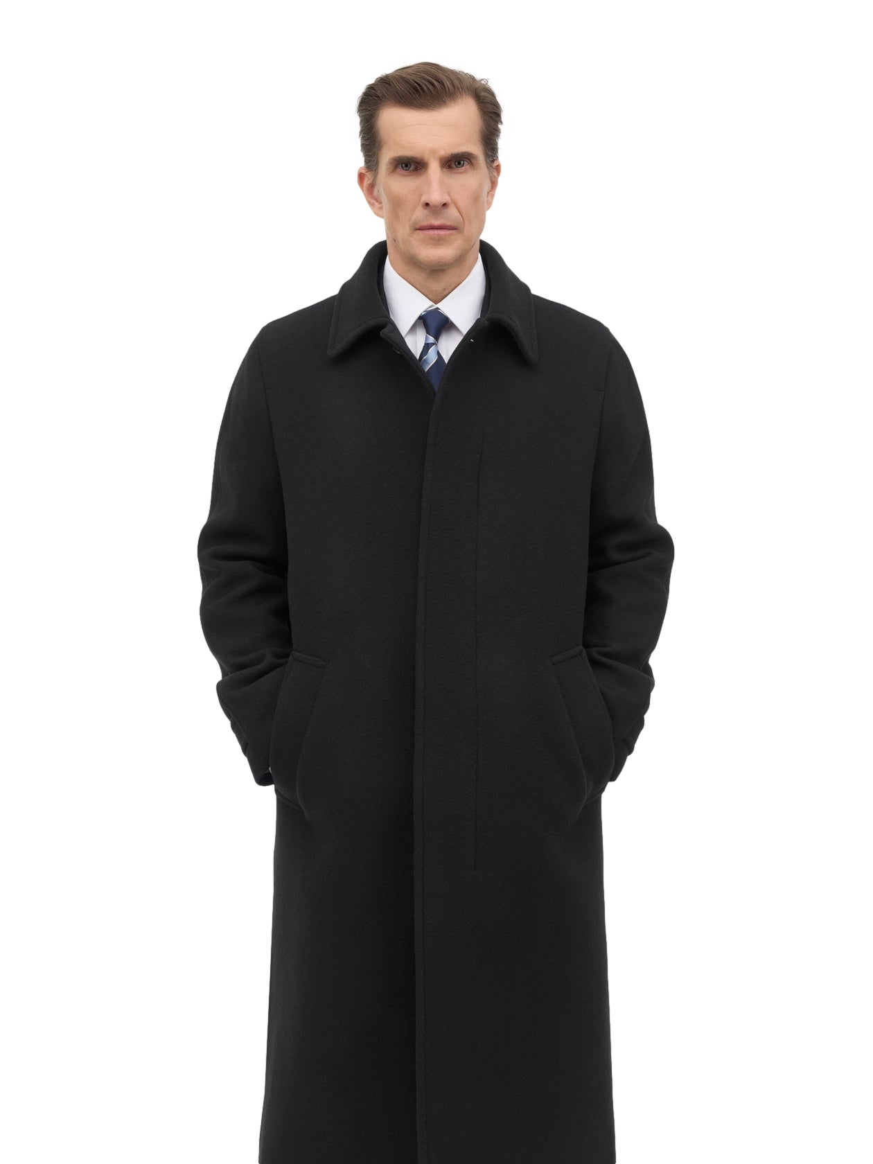 Tiger of Sweden Carlton W Wool Cashmere Coat Jakke Sort