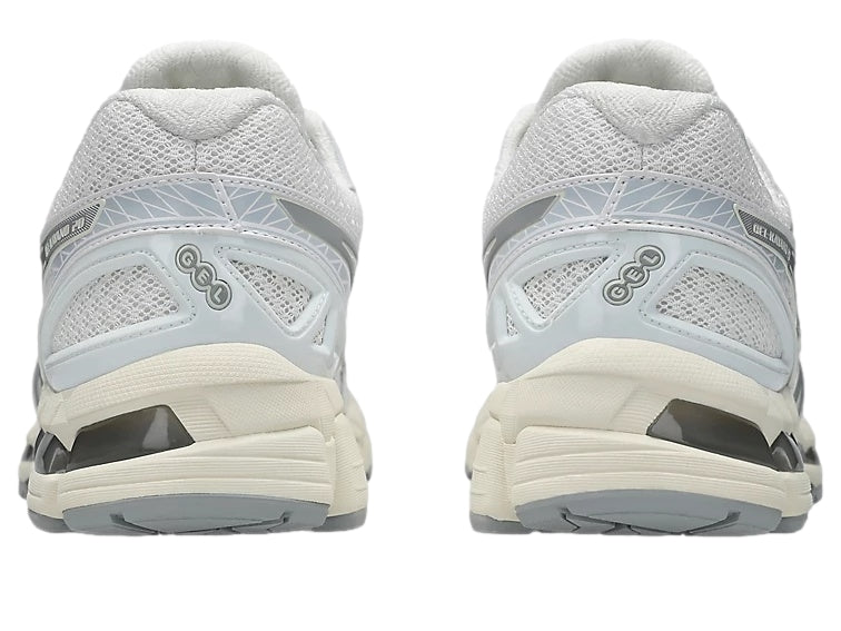 Asics Gel-Kayano 20 White/Pure Silver Sko Hvit Og Sølv - modostore.no