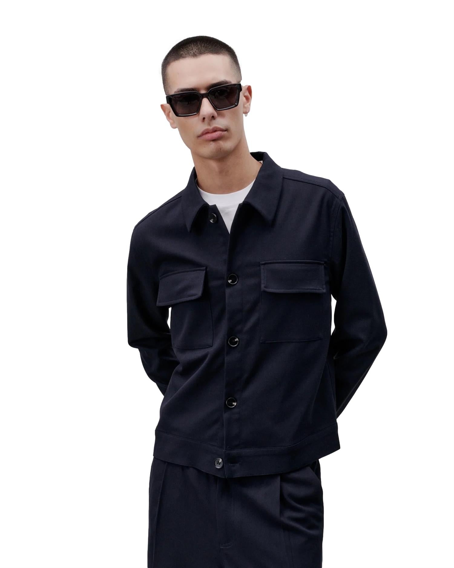 Libertine Libertine Mind Skjorte Marine - modostore.no