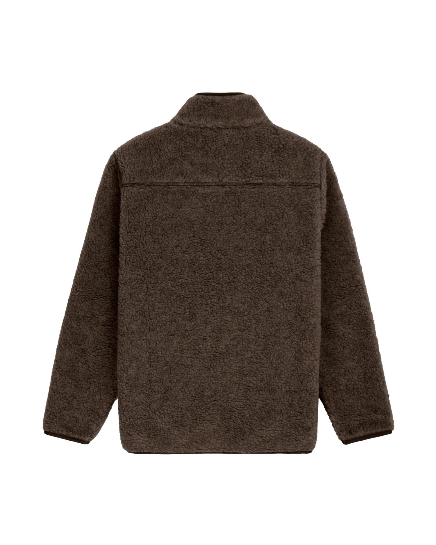 Amundsen Heroes Wool Fleece Jacket Womens Jakke Mørkebrun - modostore.no