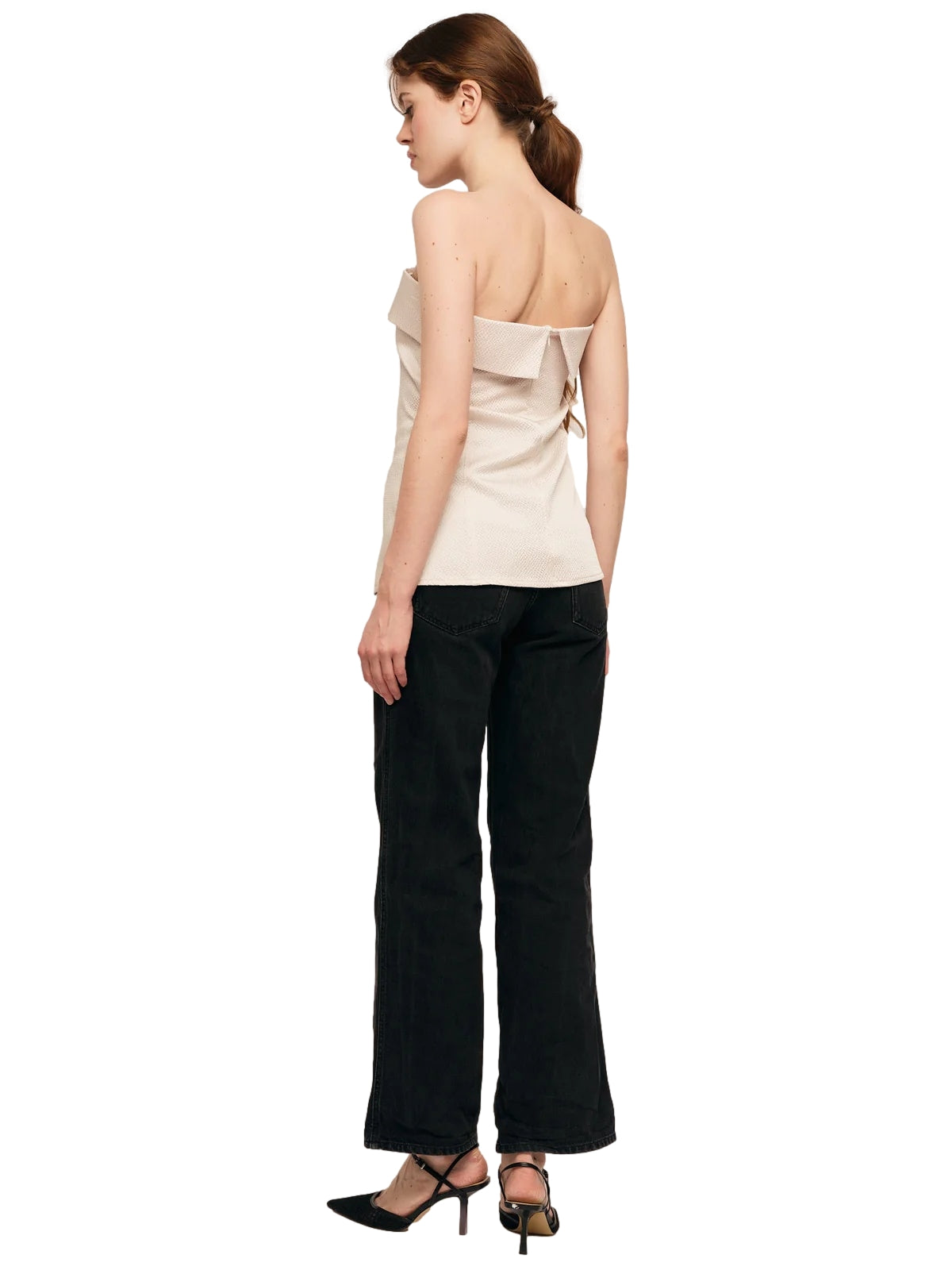 Once Untold Vesta Top Topp Hvit - modostore.no