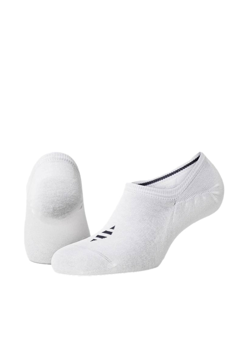 Panos Emporio Hans Erik Cotton No Show Liner 3pk Sokker Hvit - modostore.no