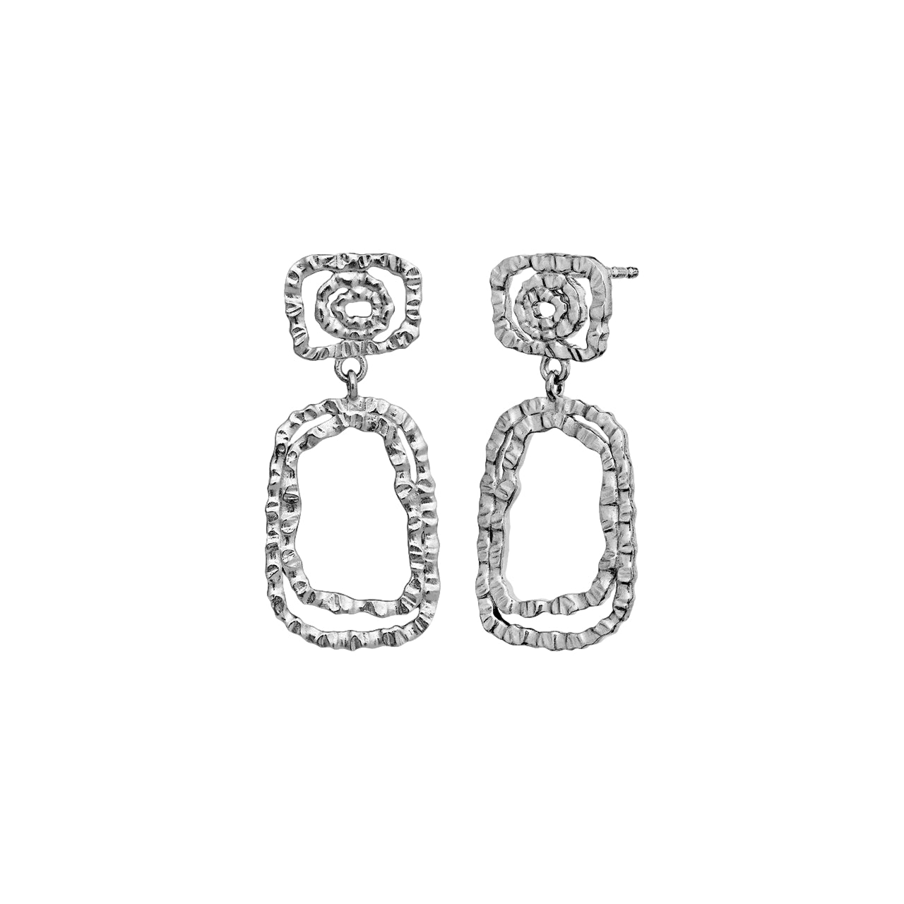 Maanesten Elli Earrings Øredobber Sølv - modostore.no