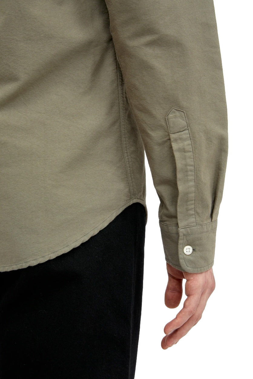 Livid Cassidy Olive Oxford Skjorte Oliven - modostore.no