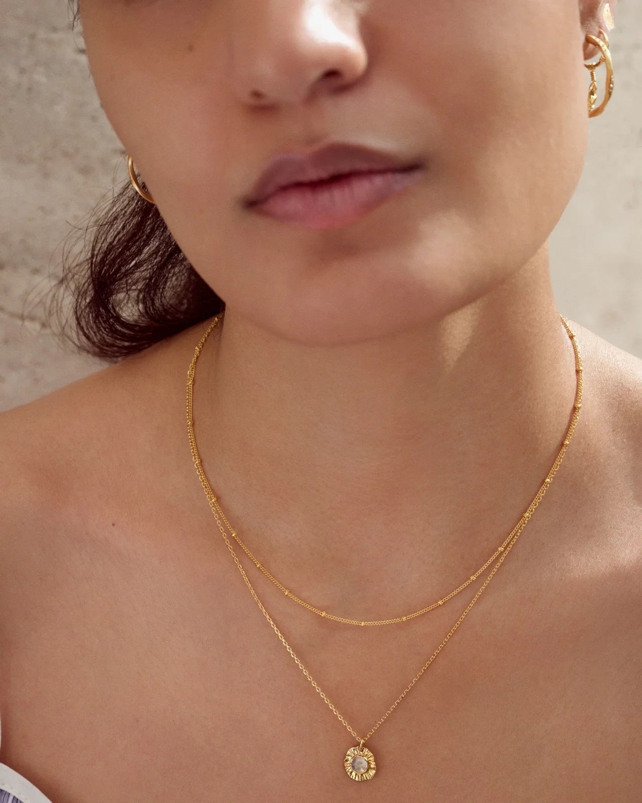 Maanesten Astra Necklace Smykke Sølv - modostore.no