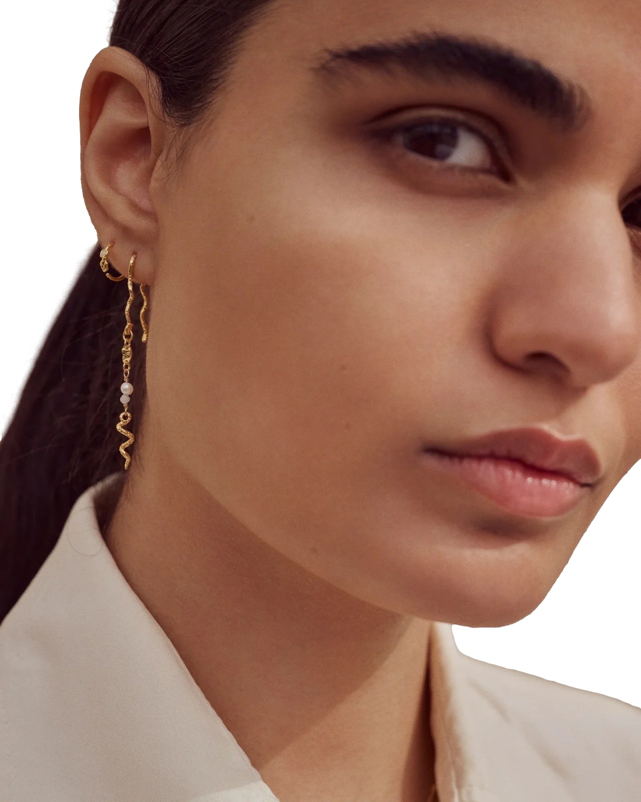 Maanesten Elisa Earring Øredobber Sølv - modostore.no