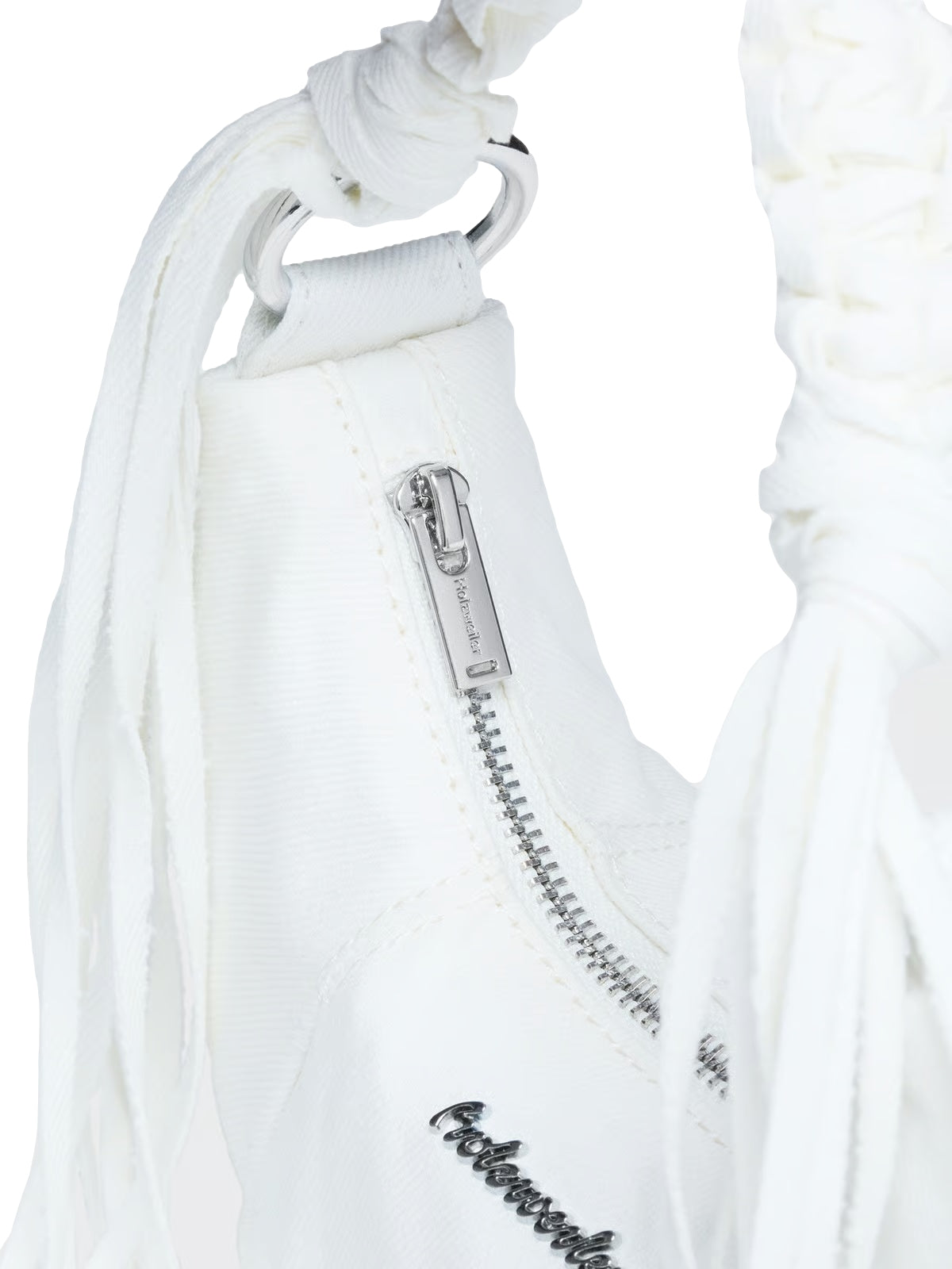 Holzweiler Cocoon Denim Micro Bag Veske Hvit - modostore.no