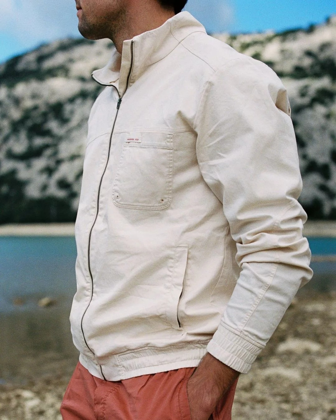 Amundsen Ditch-Hiker Jacket Mens Jakke Ecru - modostore.no