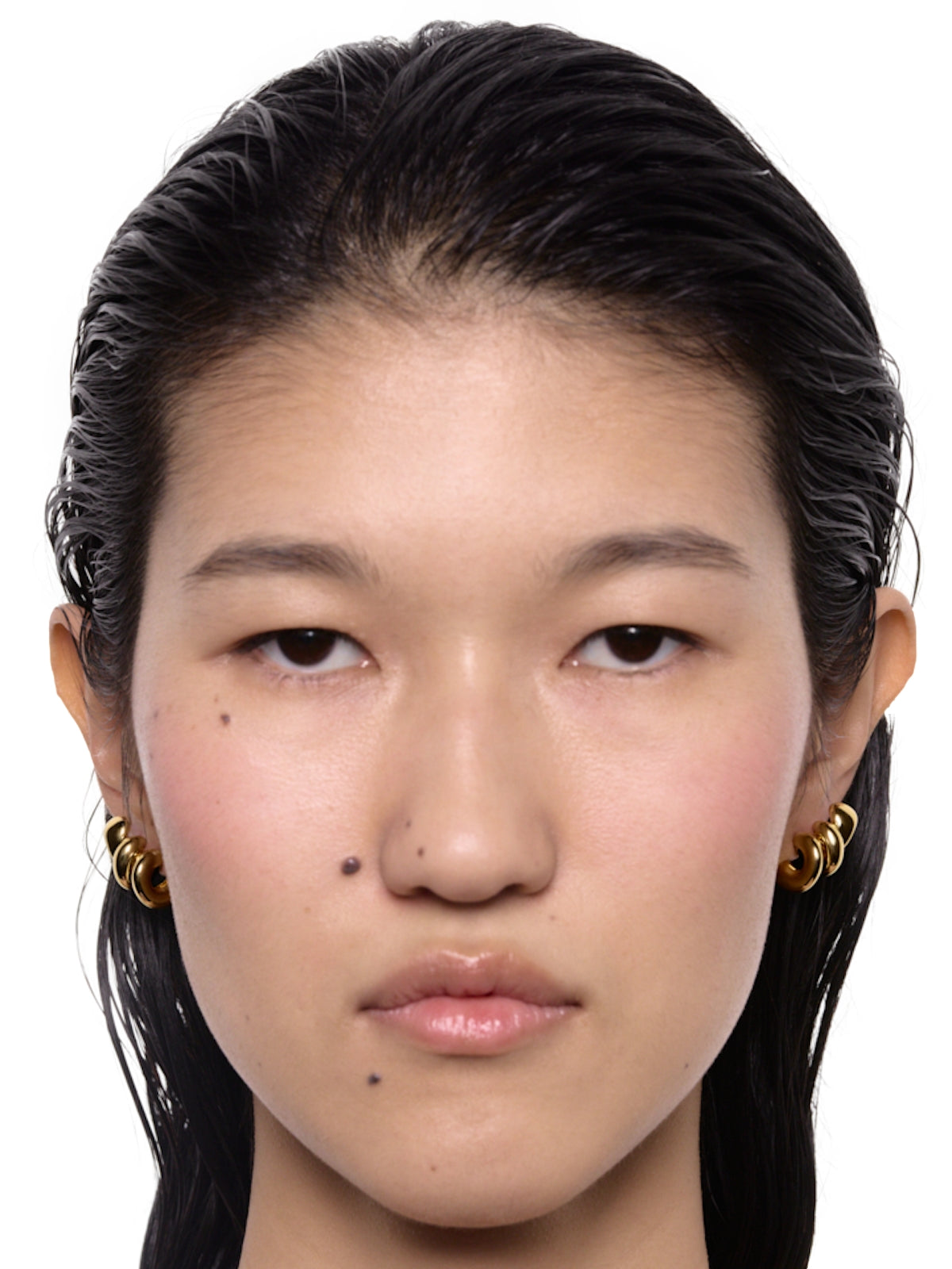 Maria Black Coil Crawler Earring Left Øredobber Gull - modostore.no