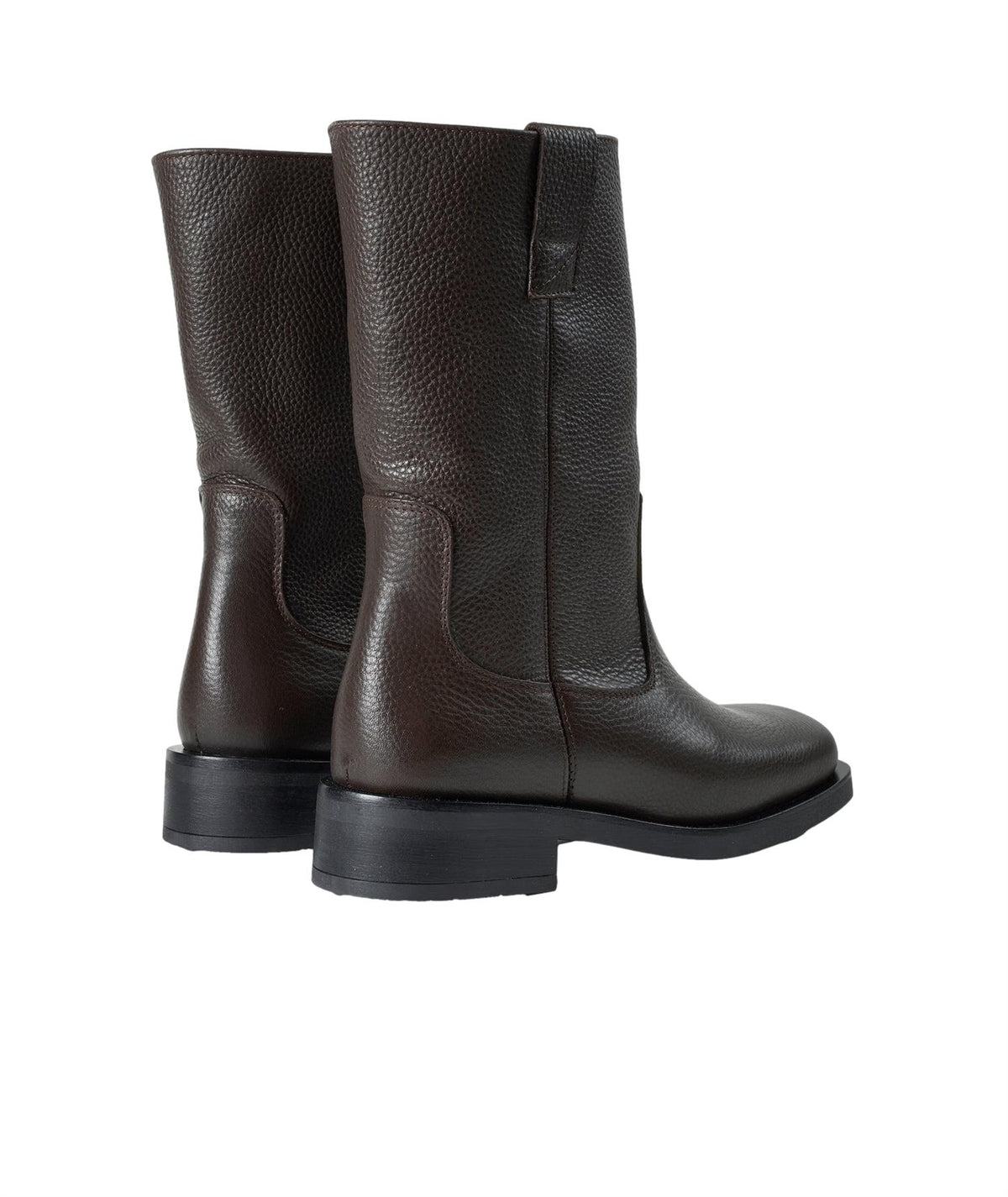 Garment Project Tali Boot - Brown Tumbled Sko Mørkebrun