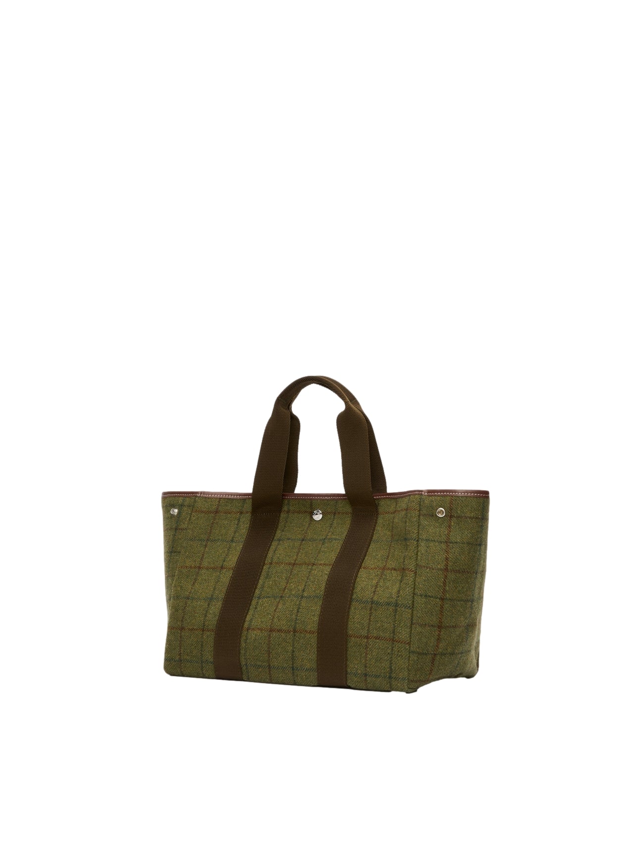 Rue de Verneuil Traversée M Hunting Tweed Khaki Veske Khaki