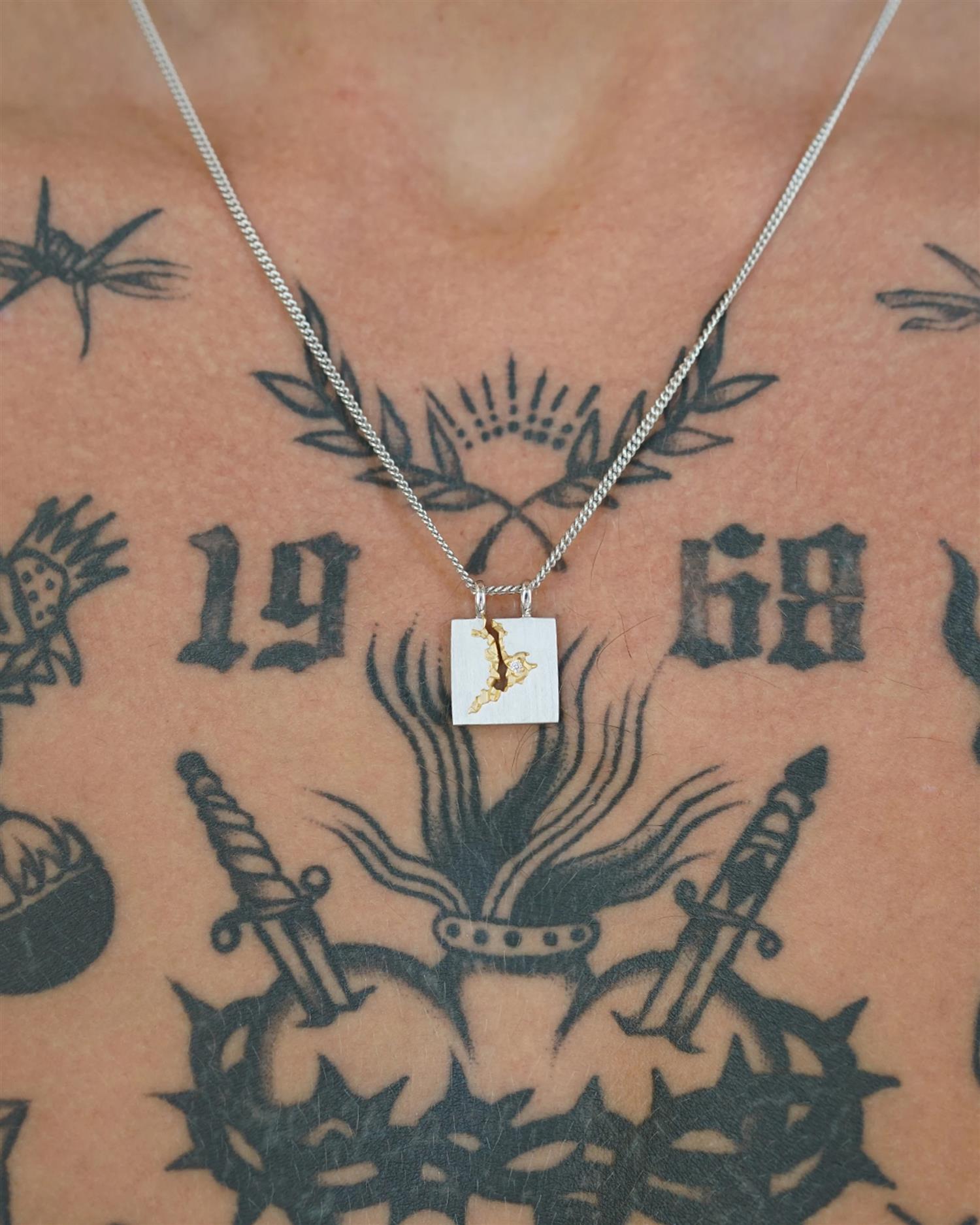 Tom Wood Mined Pendant 20,5 Smykke Sølv - modostore.no