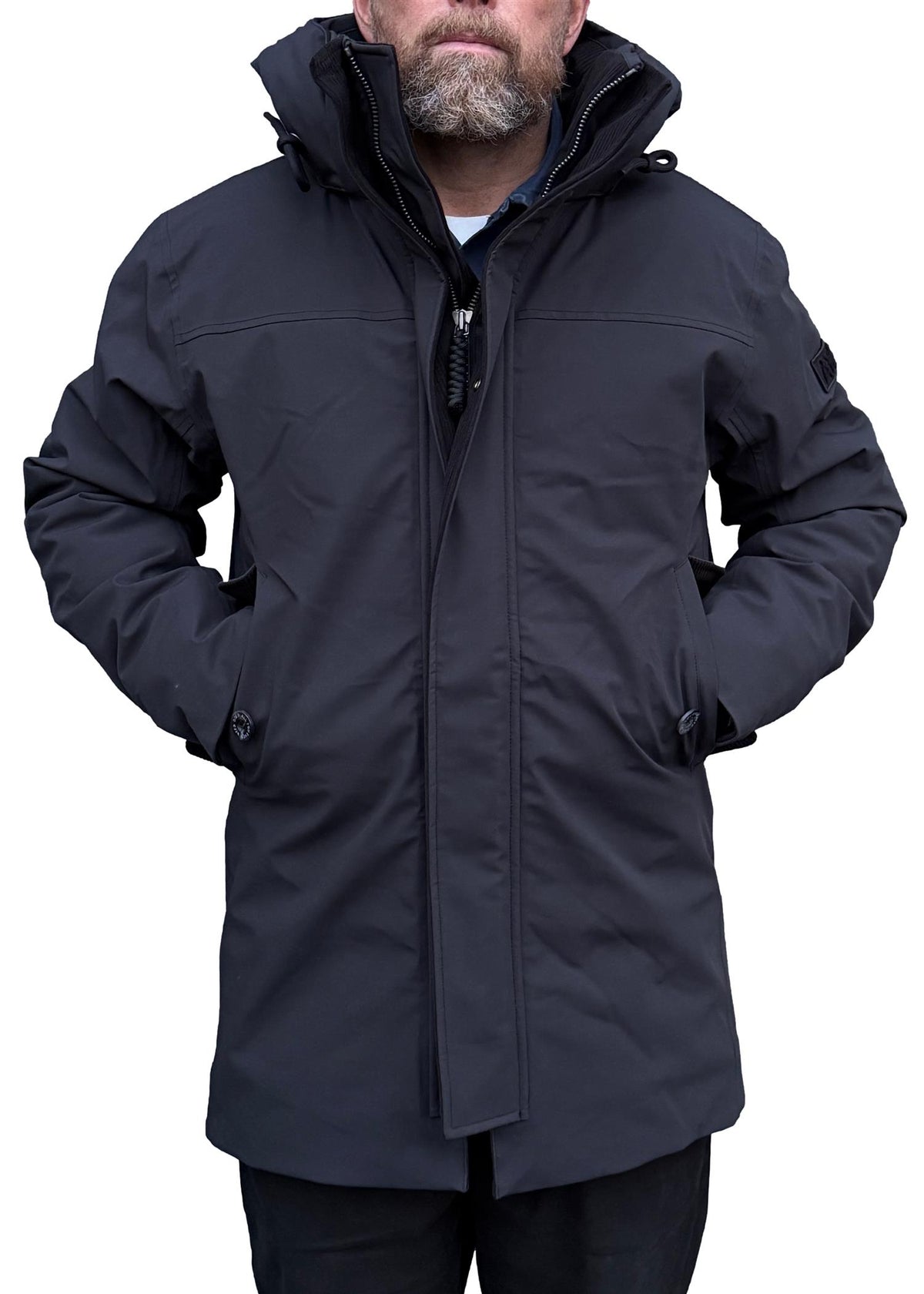 AYEN Insulated Coat Jakke Sort
