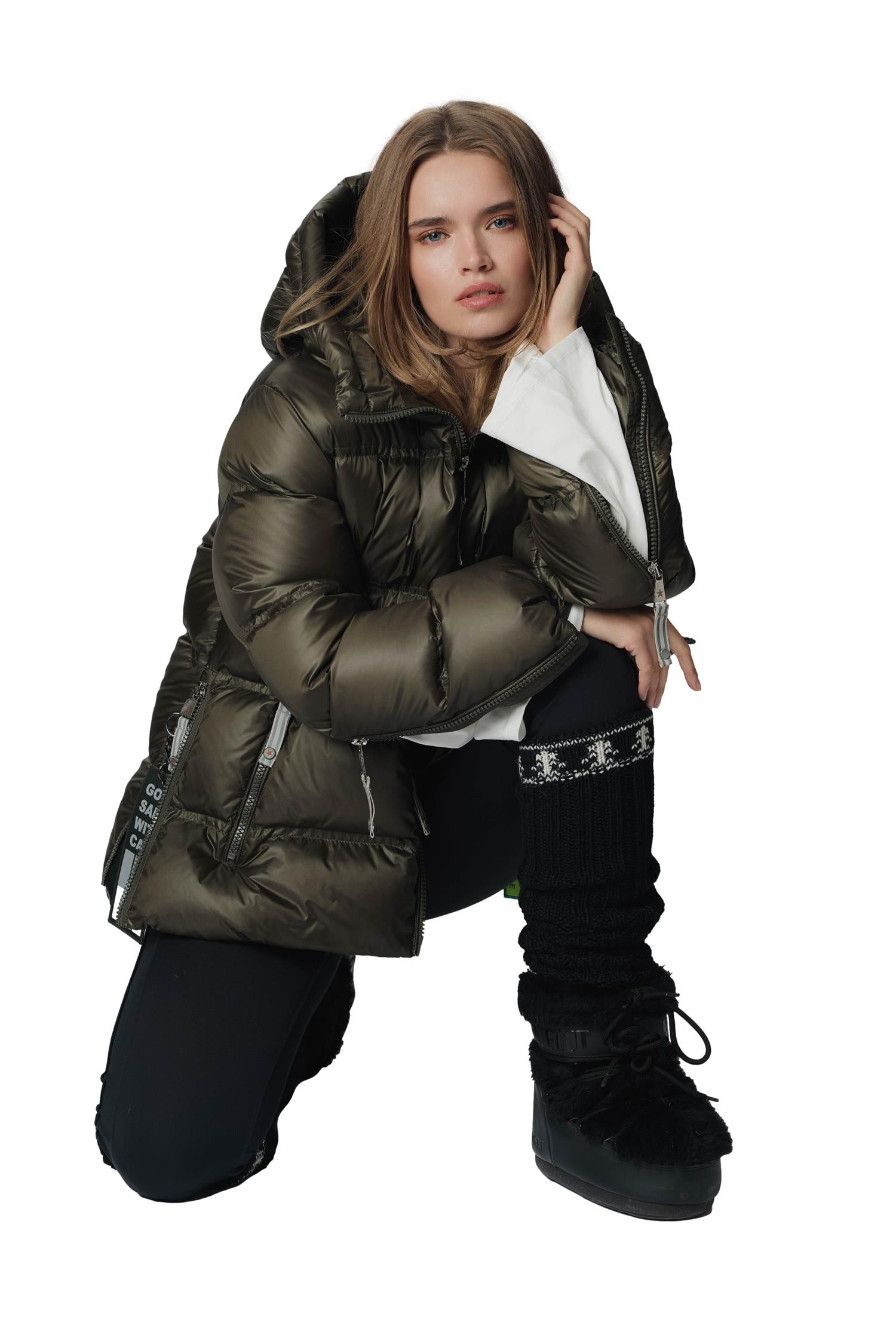 CAYA Erika Matt Pinewood Jakke Grønn