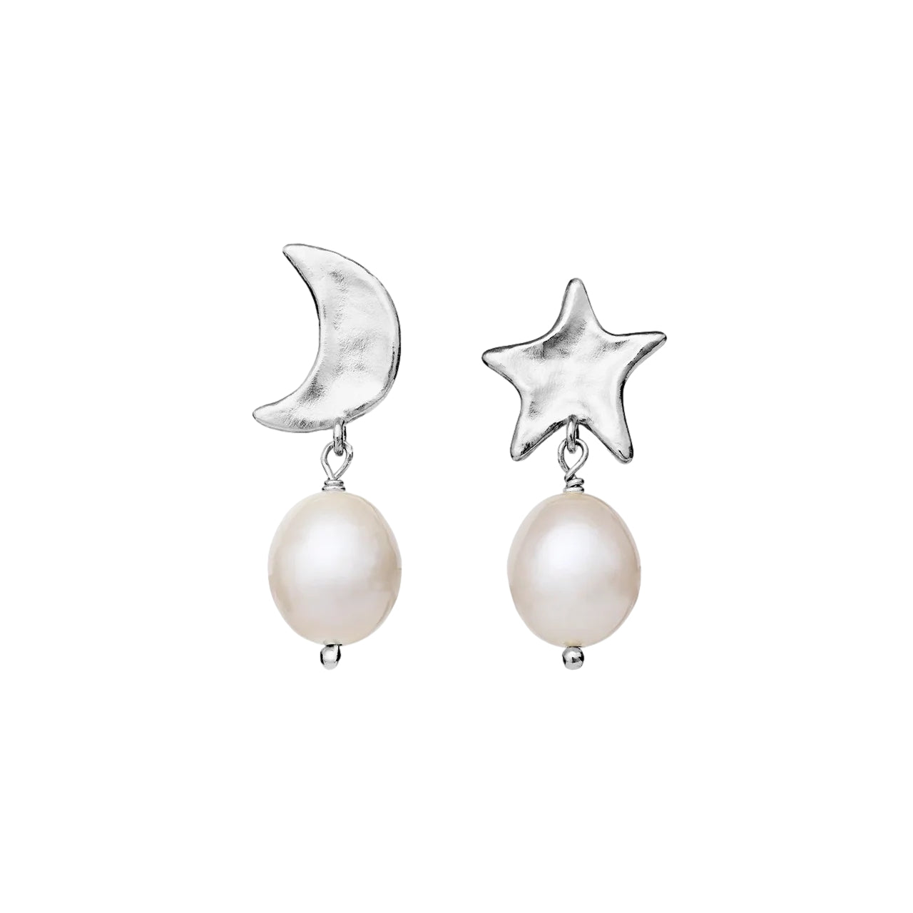 Maanesten Gabrielle Earrings Øredobber Sølv - modostore.no