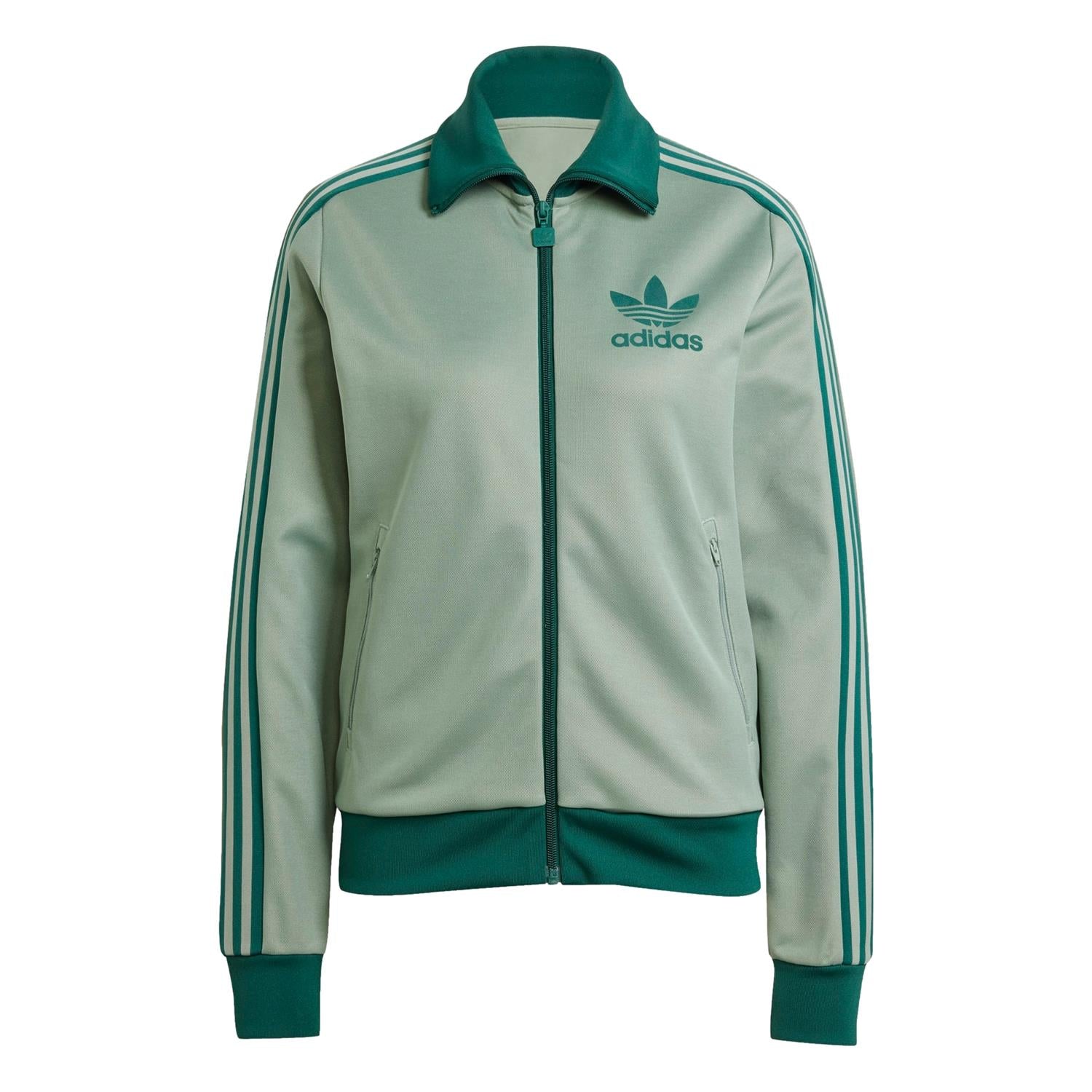 Adidas Classic TT Jakke Pastellgrønn - modostore.no