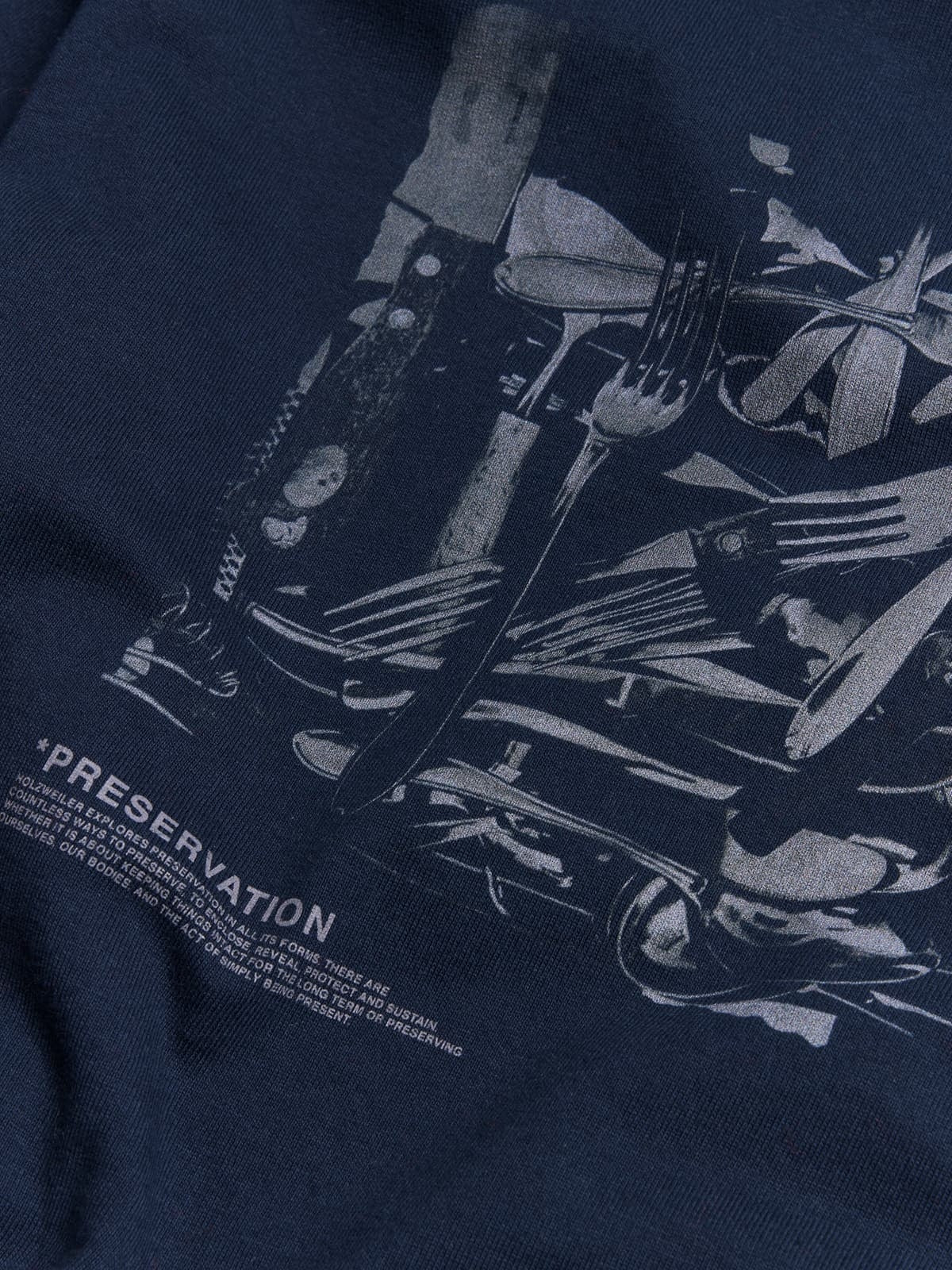 Holzweiler Ranger National Tee T-shirt Mørkeblå