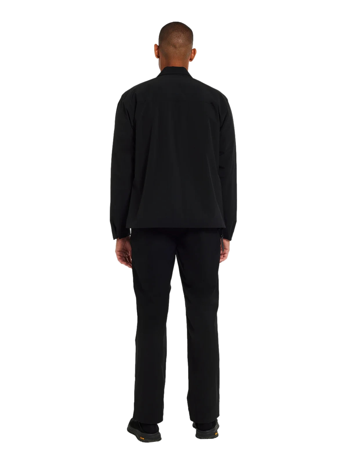 Blæst Folven Lightweight Shirt Jacket Jakke Sort - modostore.no