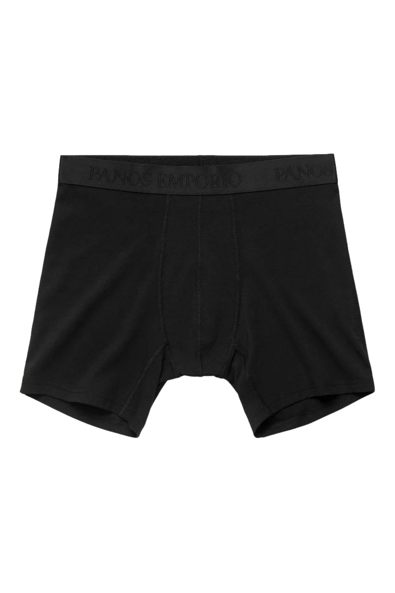 Panos Emporio 3-pk Base Bamboo Boxer Boxershorts Sort - modostore.no