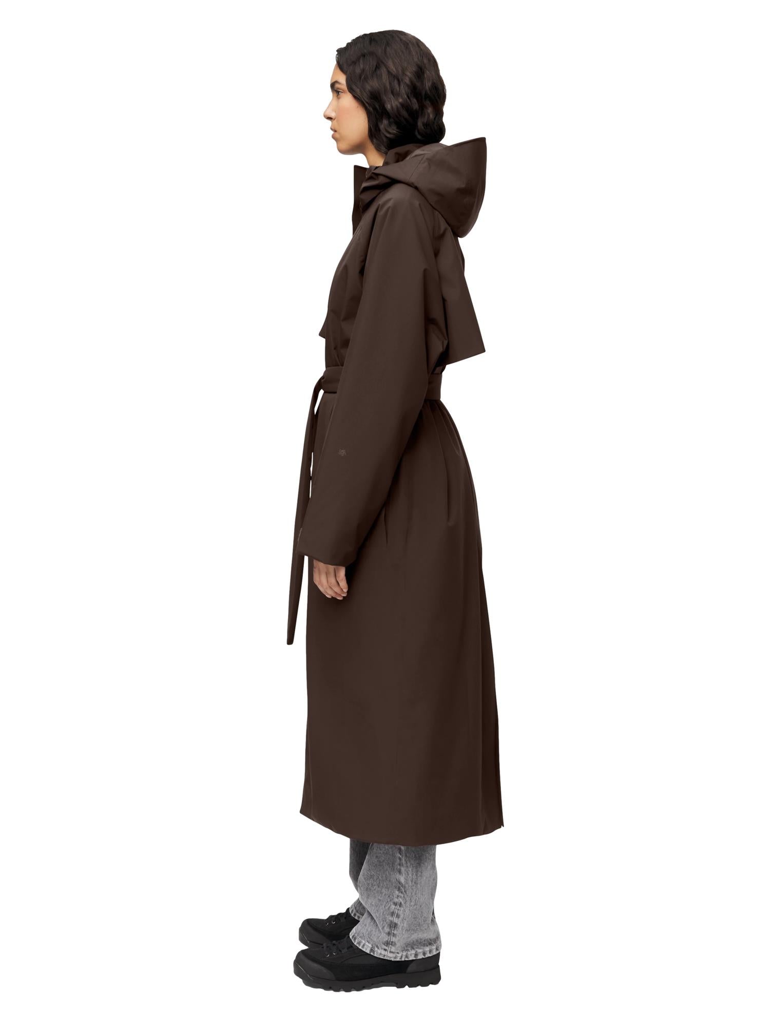 Blæst Åse Insulated Coat Java Jakke Brun - modostore.no