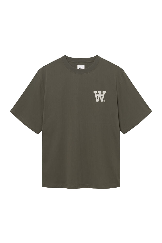 Wood Wood WW Liam Tee AA Chest T-shirt Grønn