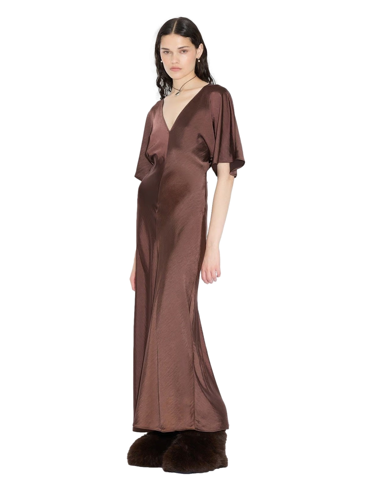 Holzweiler Rakel Dress Kjole Brun