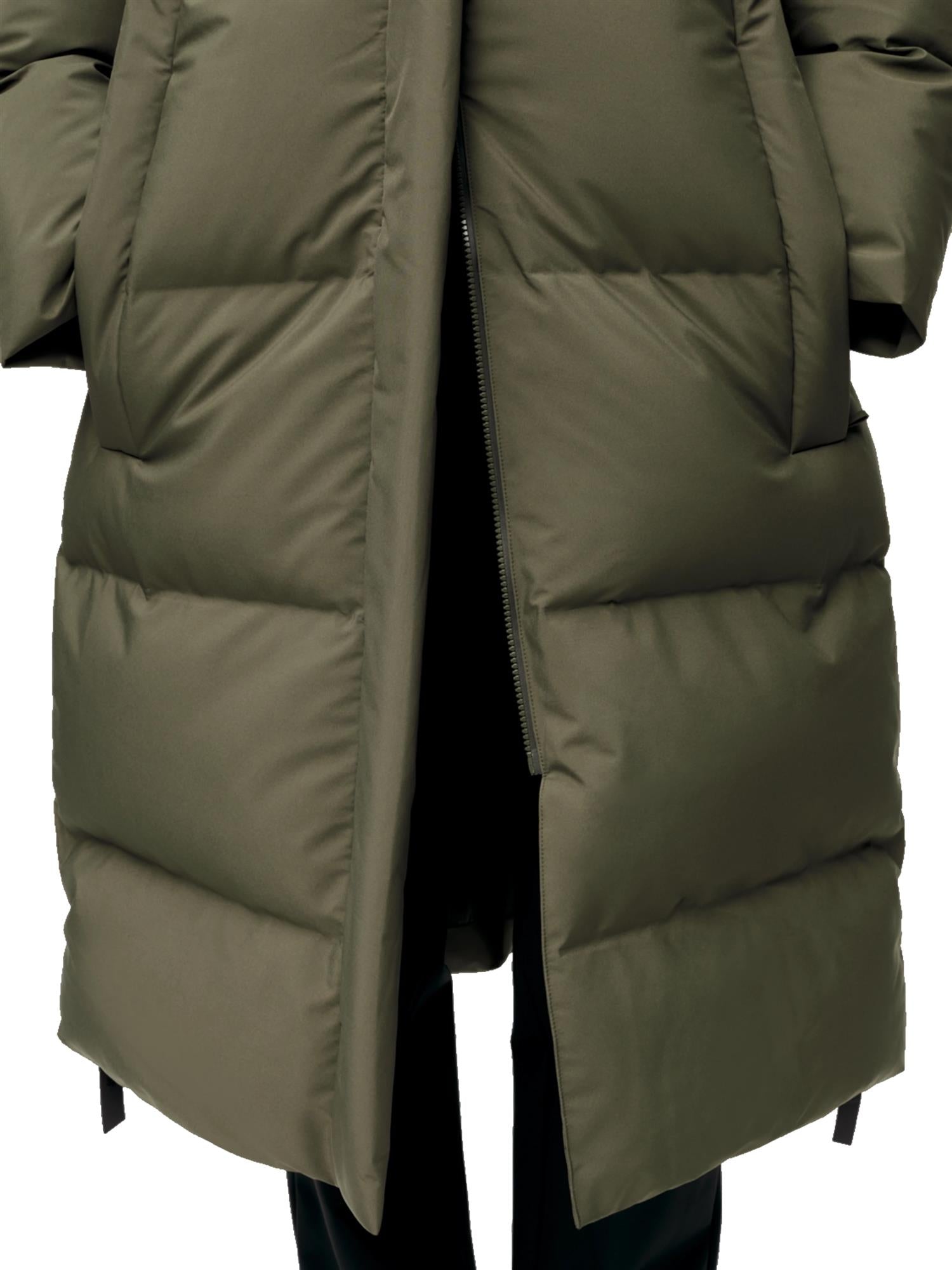 Blæst Stranda Down Coat Grape Leaf Jakke Grønn