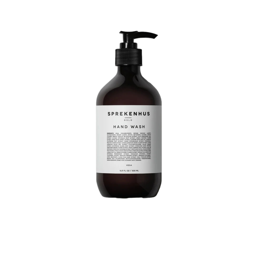 Sprekenhus Hand Wash 500ml - Vega Håndsåpe Gjennomsiktig - modostore.no