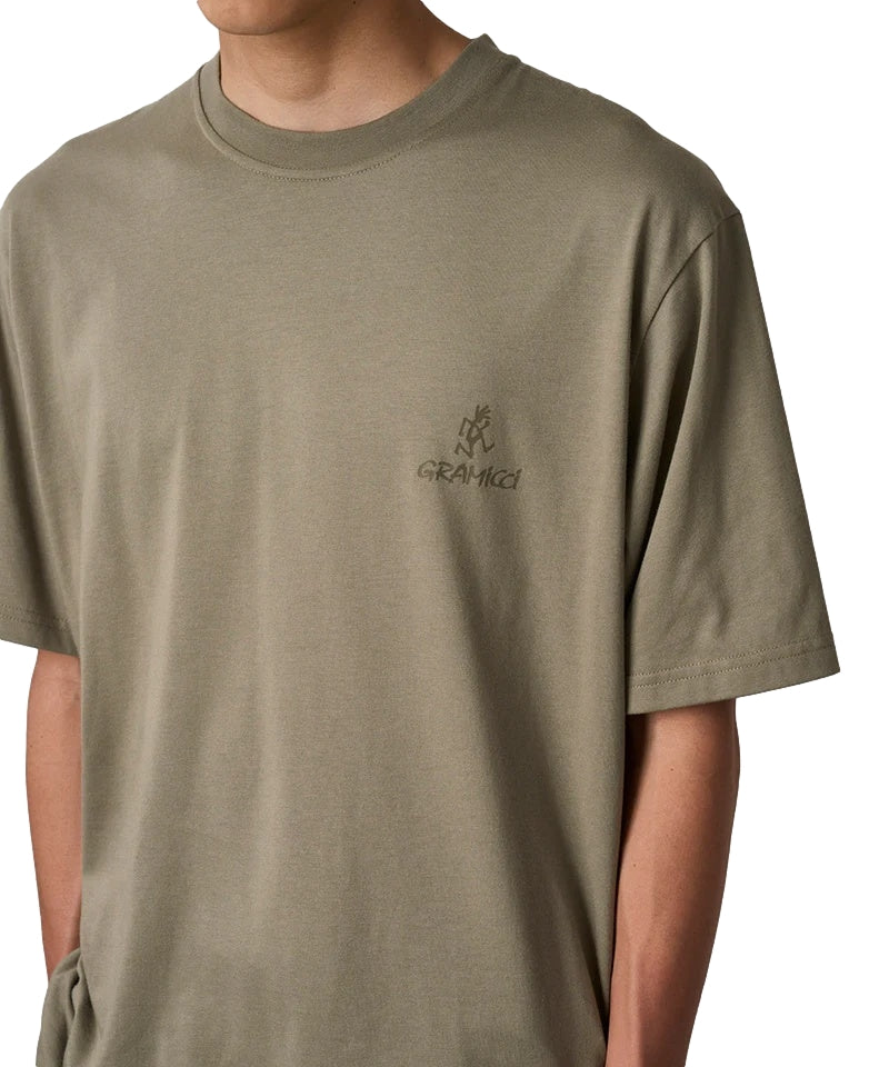 Gramicci ONE POINT LOGO TEE T-shirt Khaki - modostore.no