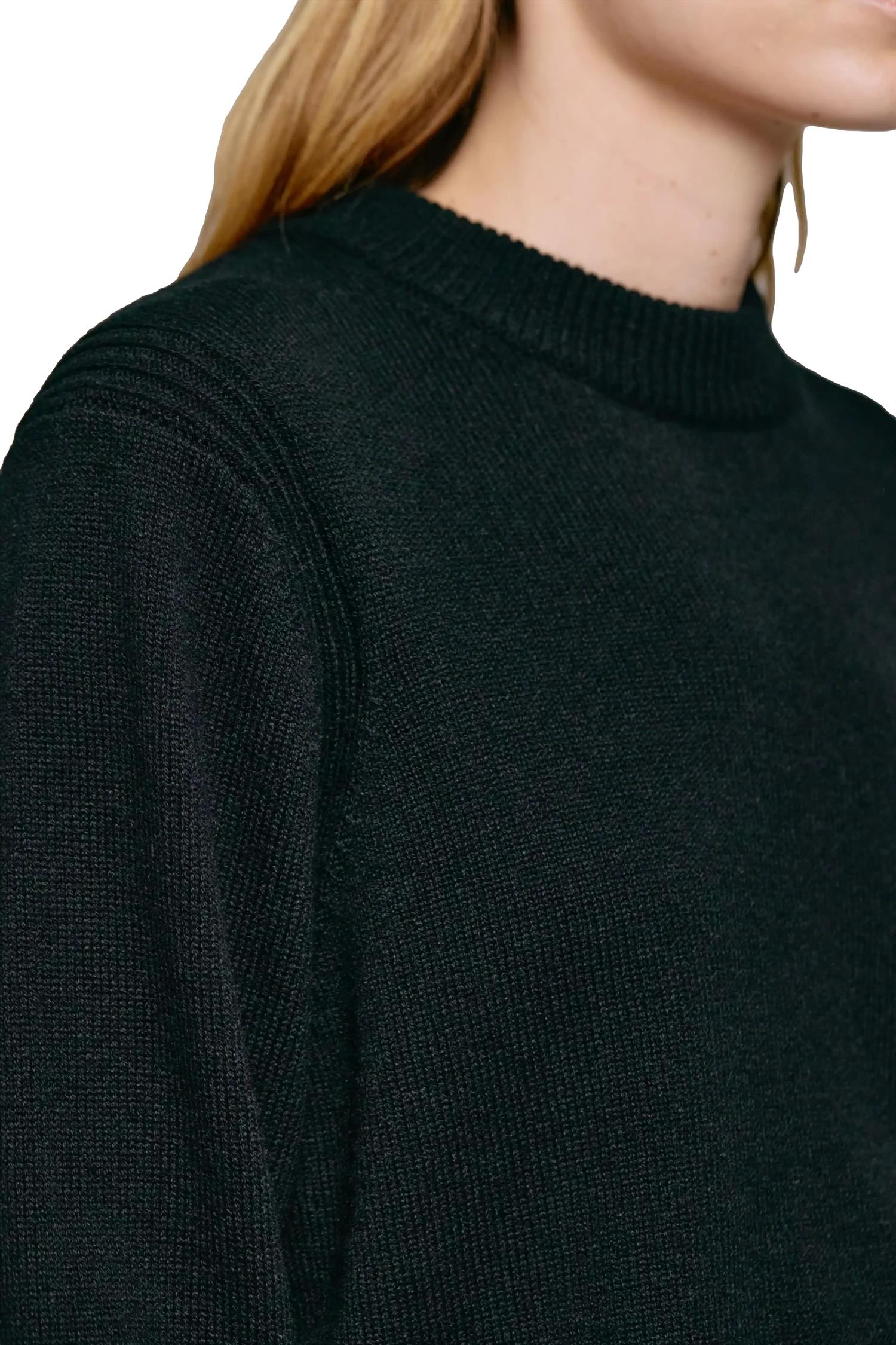 Julie Josephine Alma Sweater Genser Sort - modostore.no