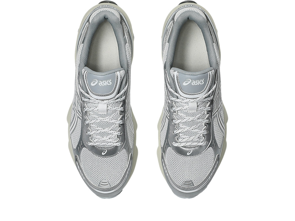 Asics GEL-KINETIC FLUENT WHITE/WHITE Sko Hvit Og Sølv - modostore.no