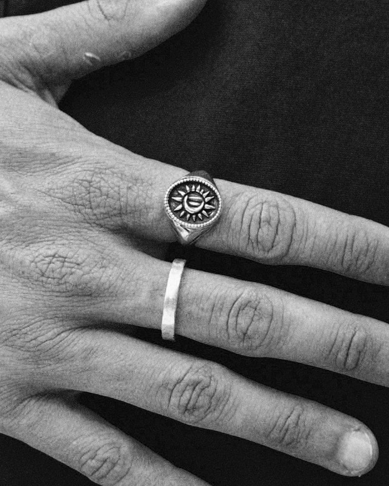 TwoJeys Midnight Ring Ring Sølv - modostore.no