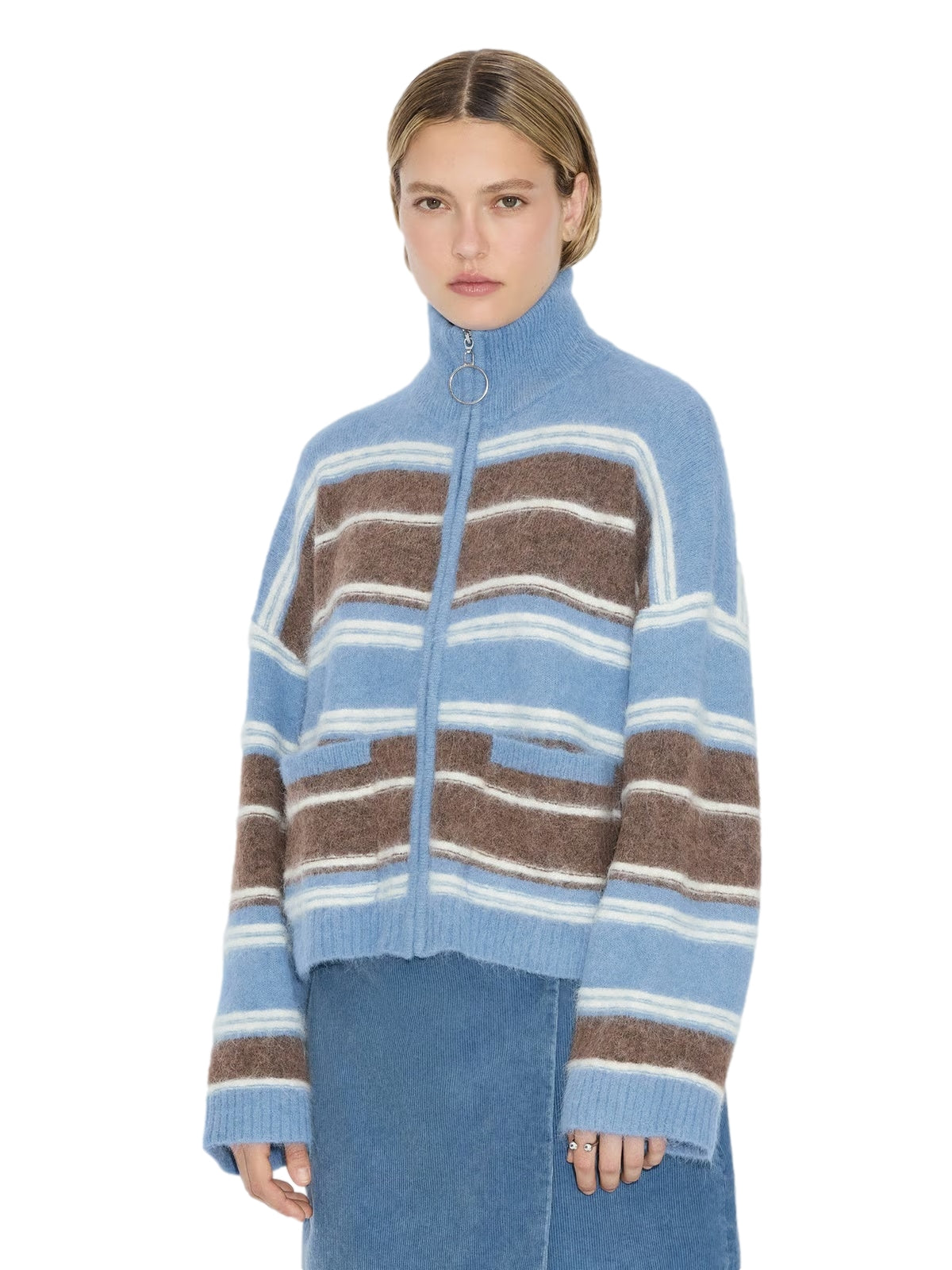 Holzweiler Tine Stripe Cardigan Cardigan Multi - modostore.no