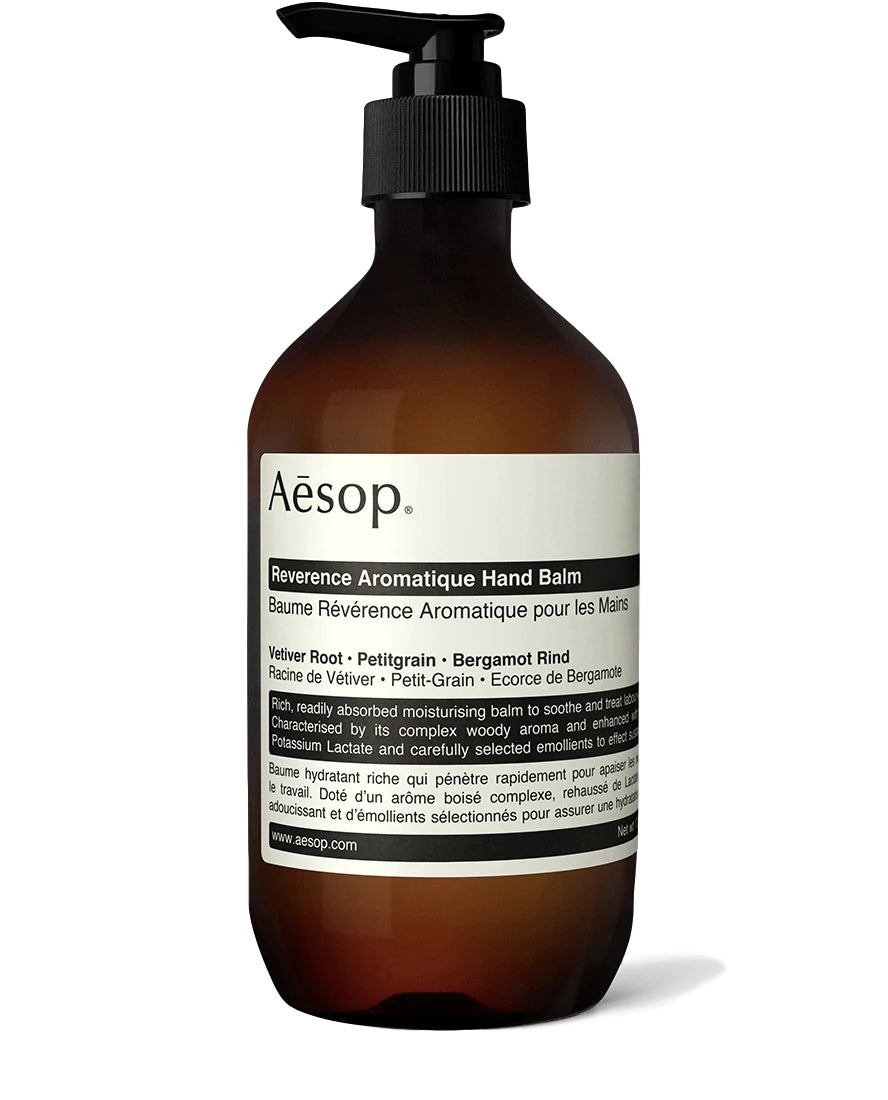 Aesop Reverence Aromatique Hand Balm 500mL Håndkrem Gjennomsiktig - modostore.no