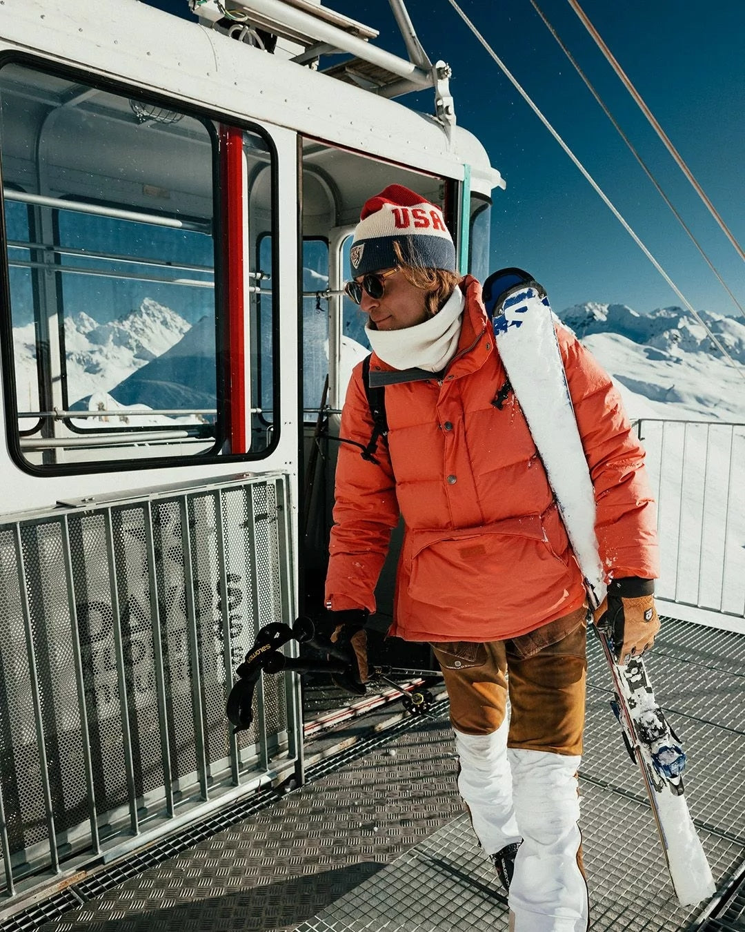 Amundsen Winter Down Anorak Mens Jakke Marine - modostore.no