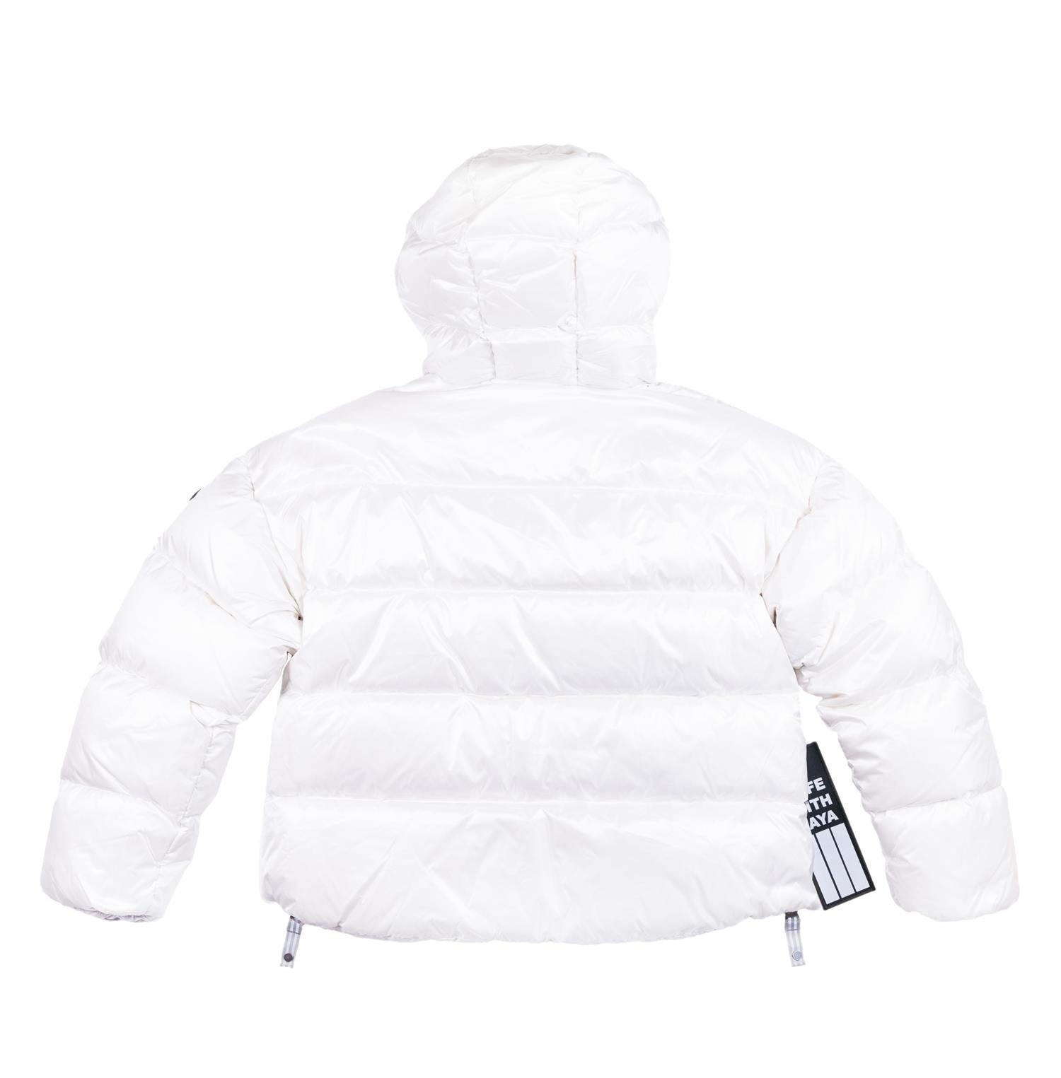 CAYA Ginny Short White Jakke Hvit - modostore.no