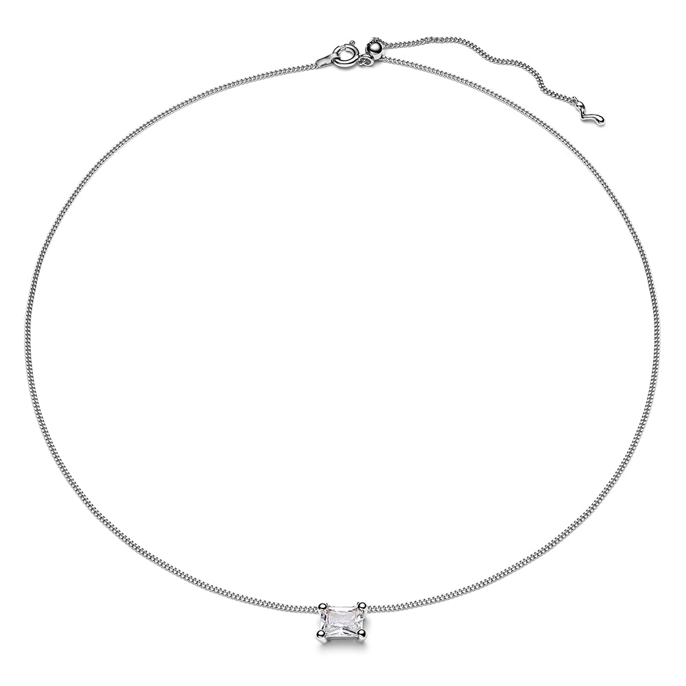 Maria Black Roppogni Drop Necklace Smykke Sølv - modostore.no