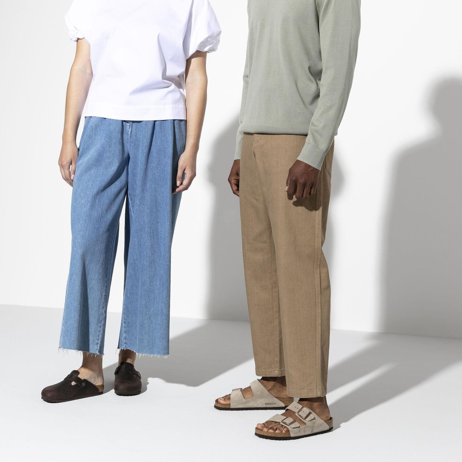 Birkenstock Arizona Suede Regular Taupe Sko Taupe - modostore.no