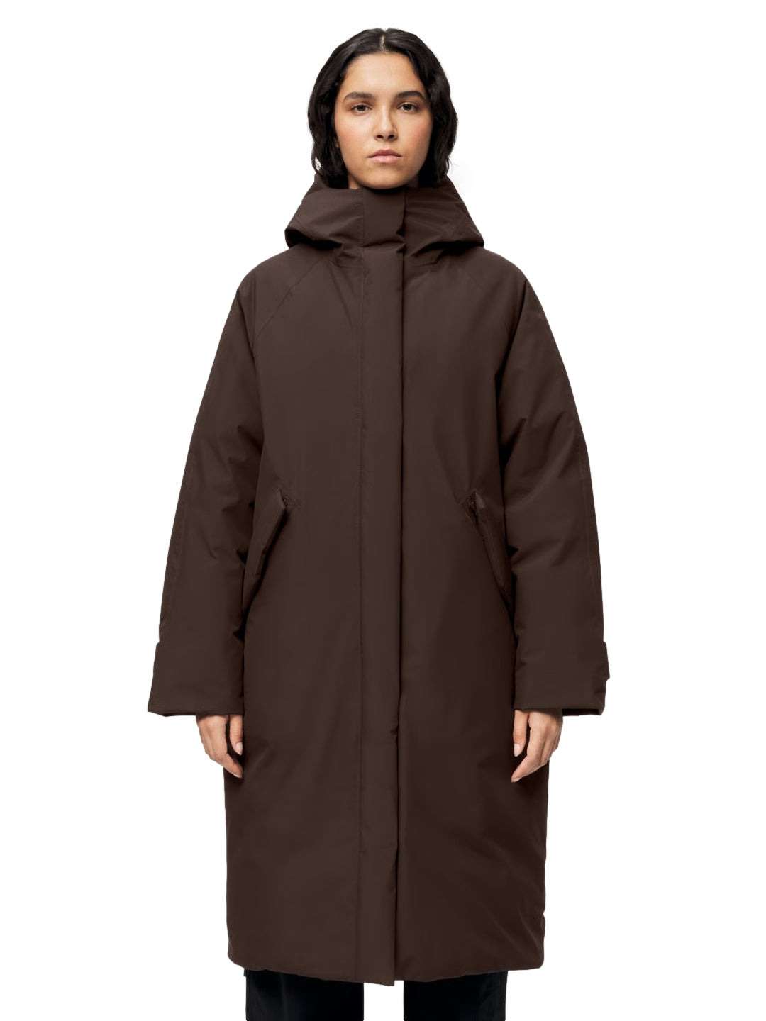 Blæst Røros Down Coat Java Jakke Brun - modostore.no