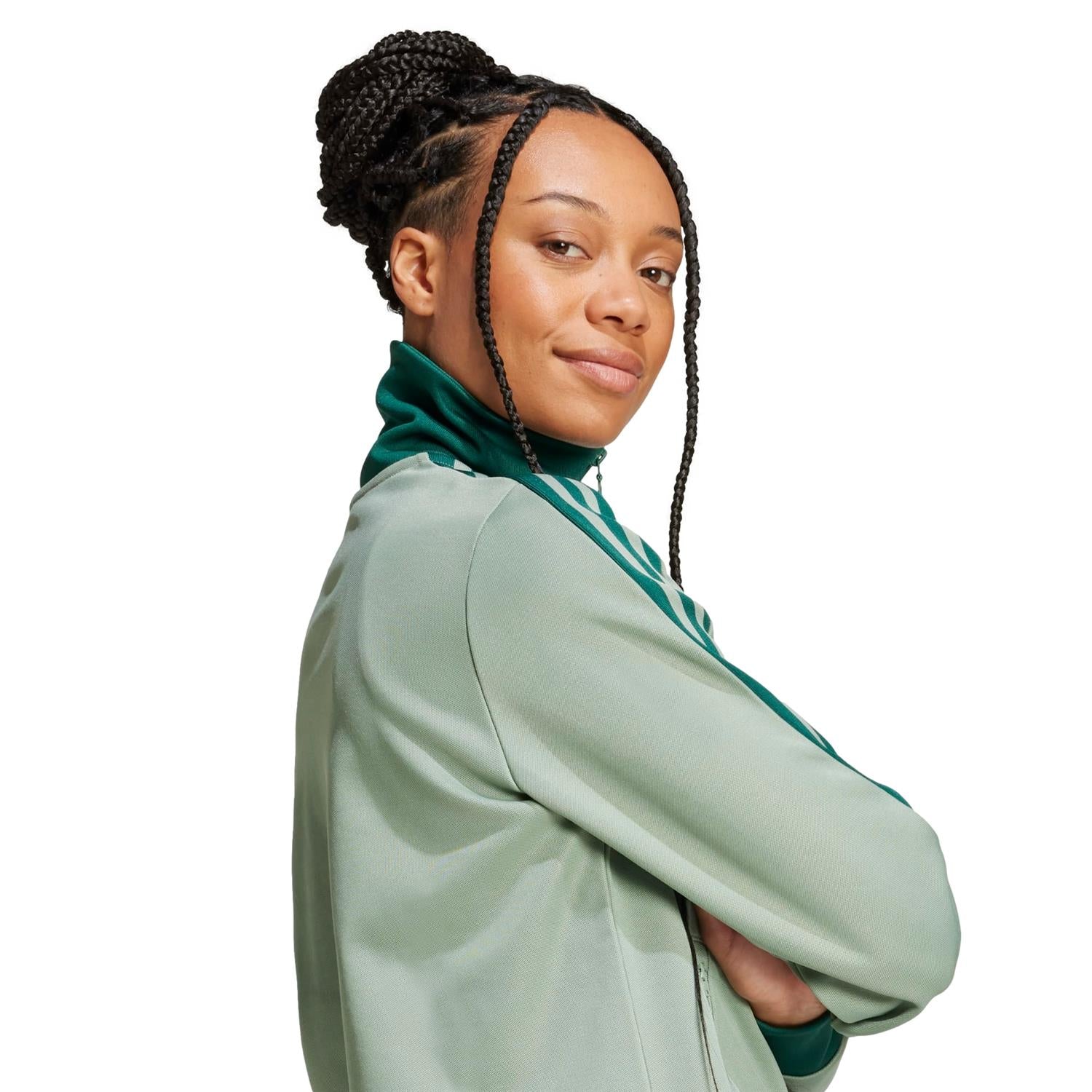 Adidas Classic TT Jakke Pastellgrønn - modostore.no